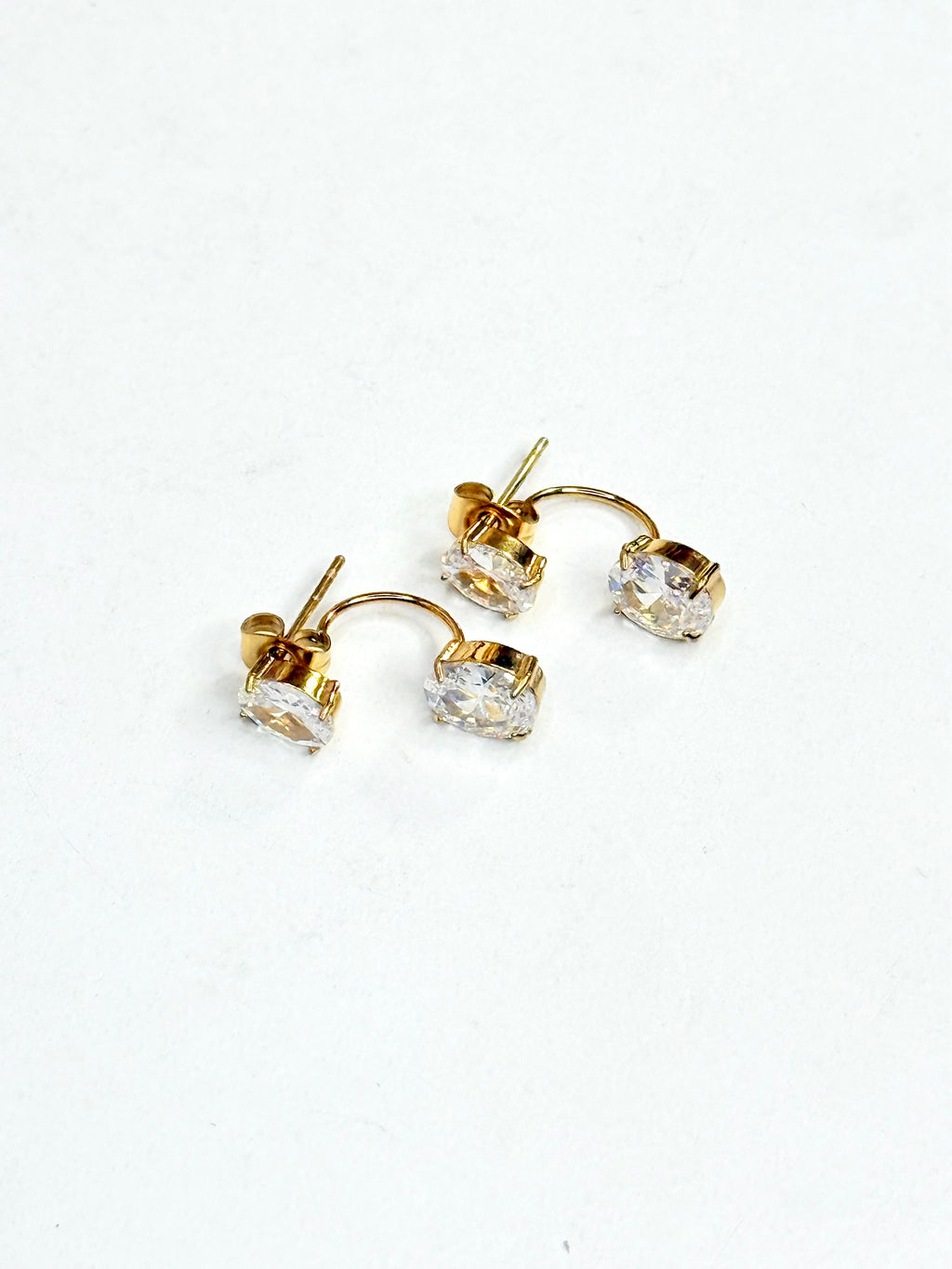Alena Floating Diamond Earrings