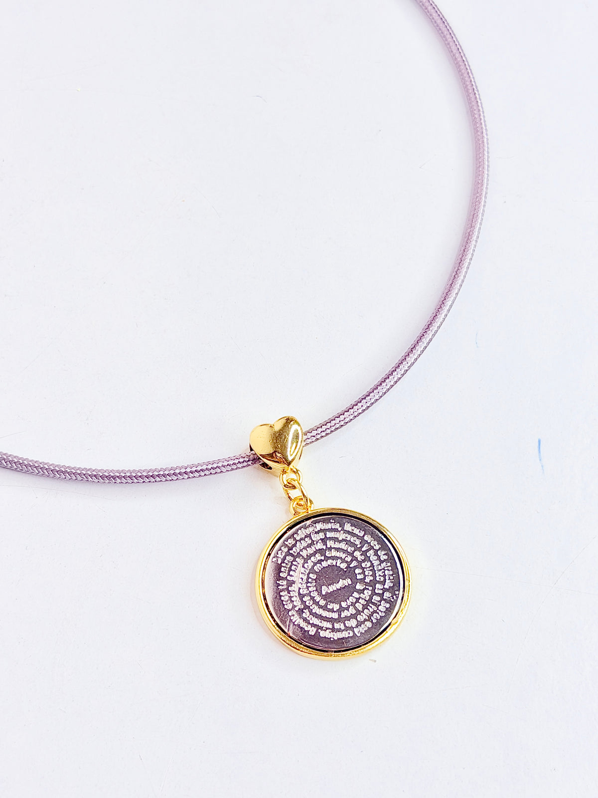 Padre Nuestro Charm for Magnetic Necklace