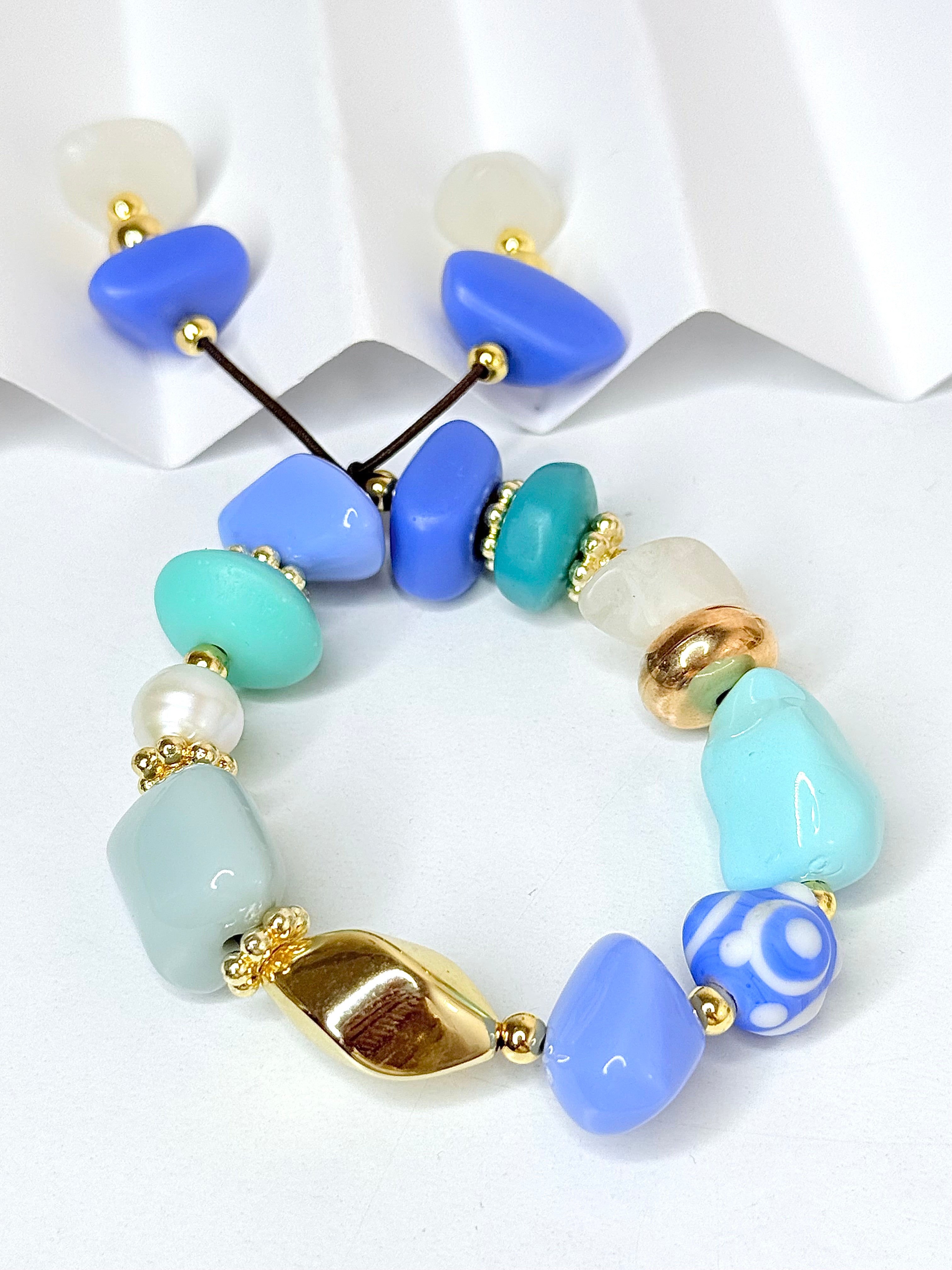 Blue Aqua Bracelet