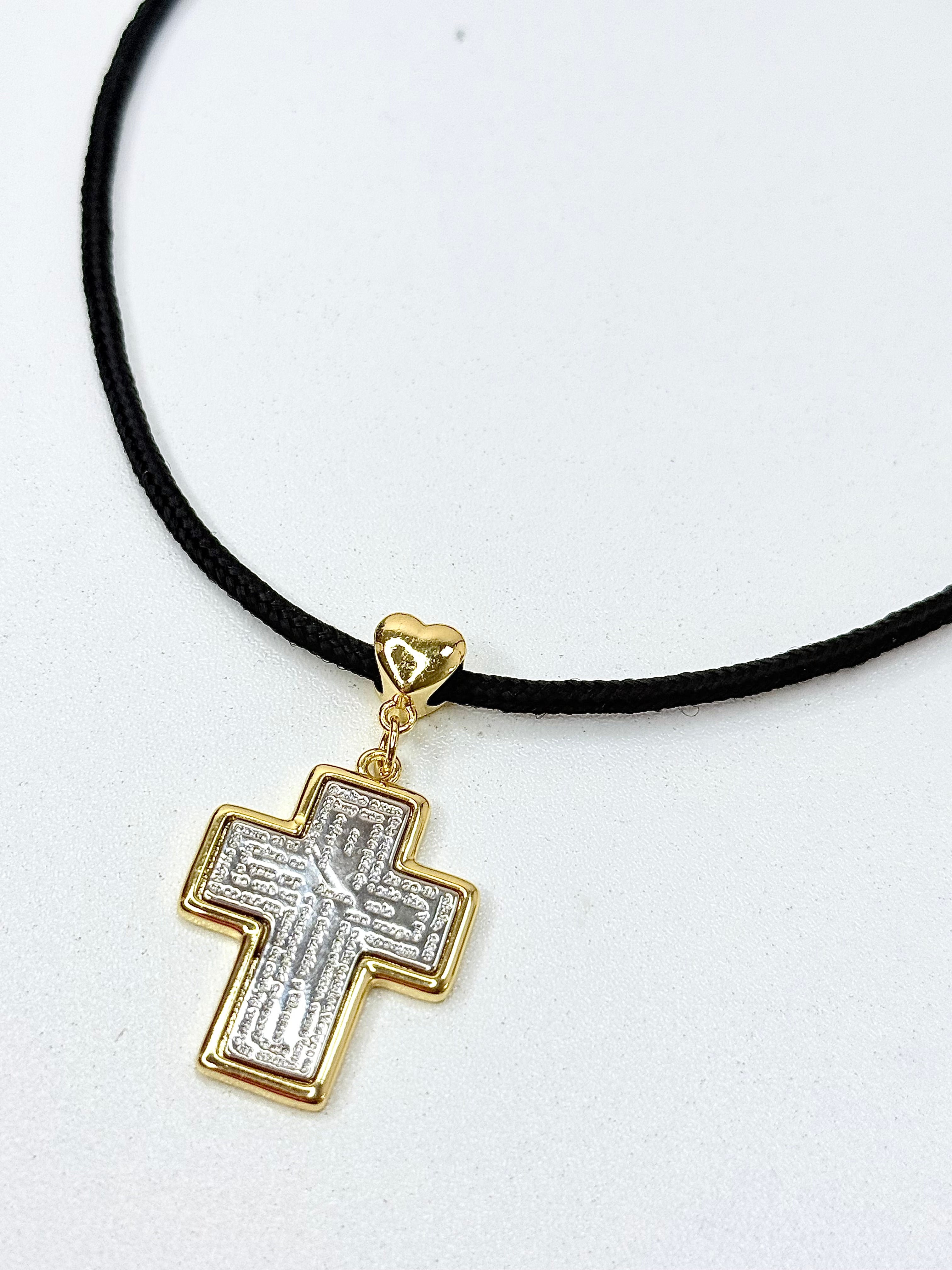 Padre Nuestro cross Necklace