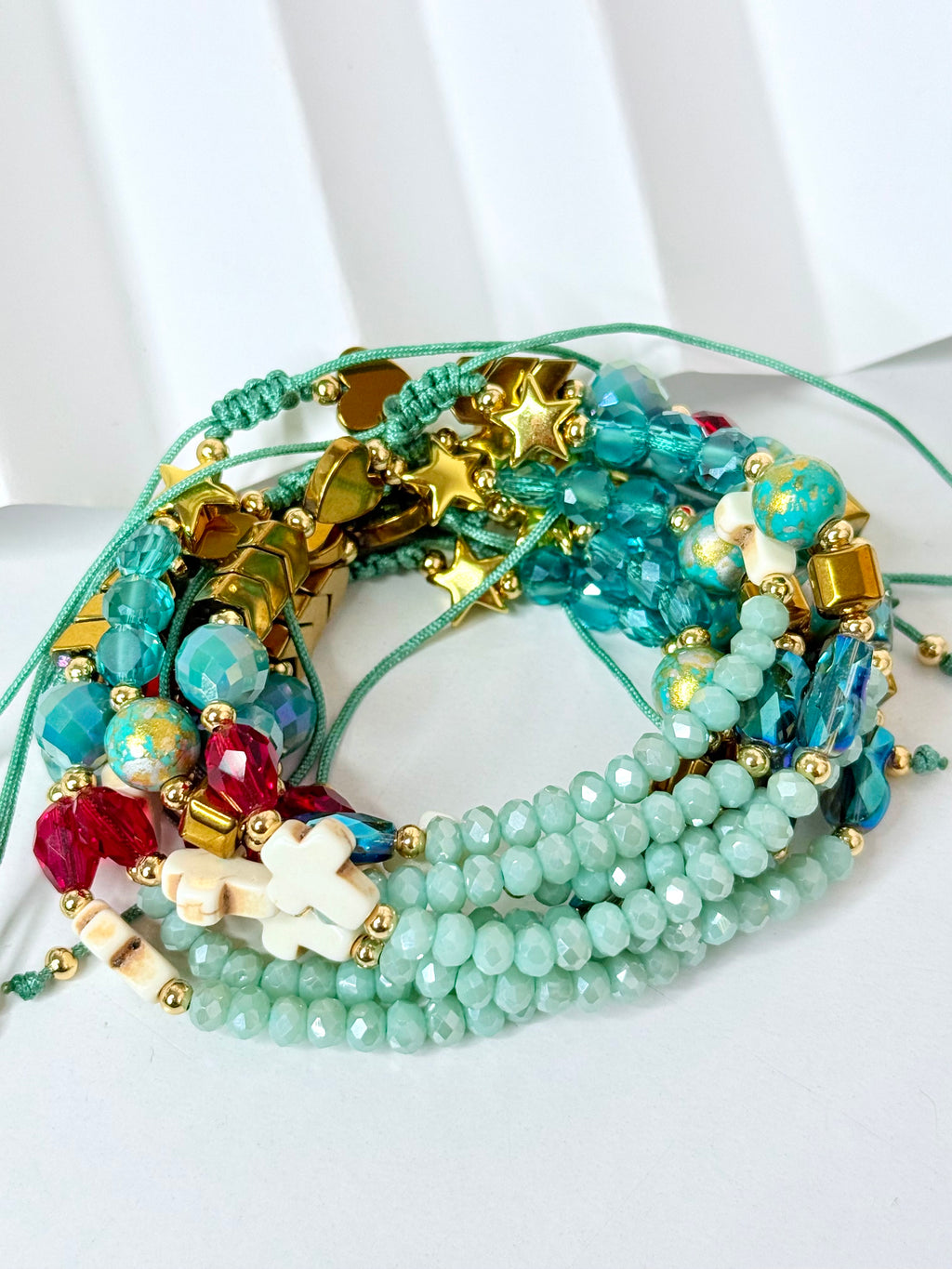 Historia de Jesus Bracelet - Dtiago Edition hdj Aqua- Turquesa