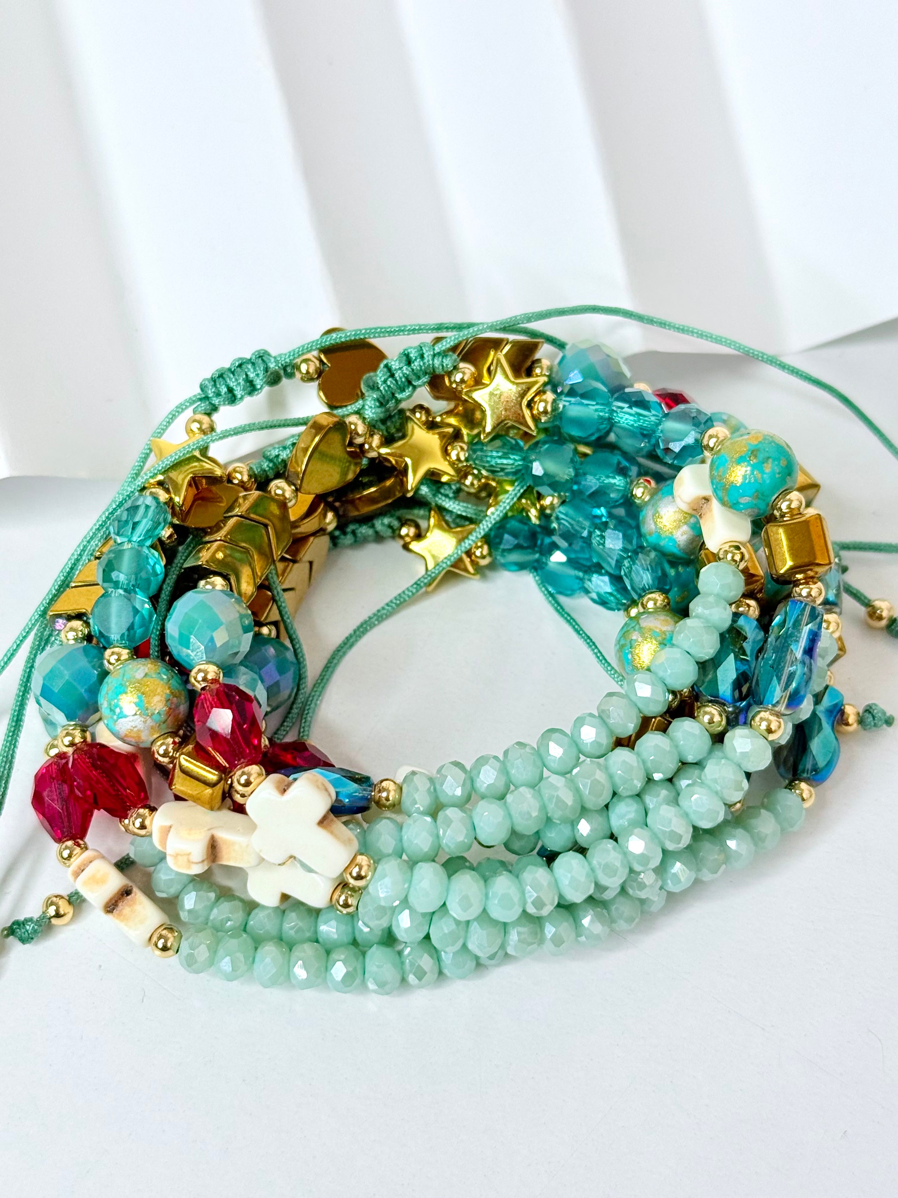 Historia de Jesus Bracelet - Dtiago Edition hdj Aqua- Turquesa