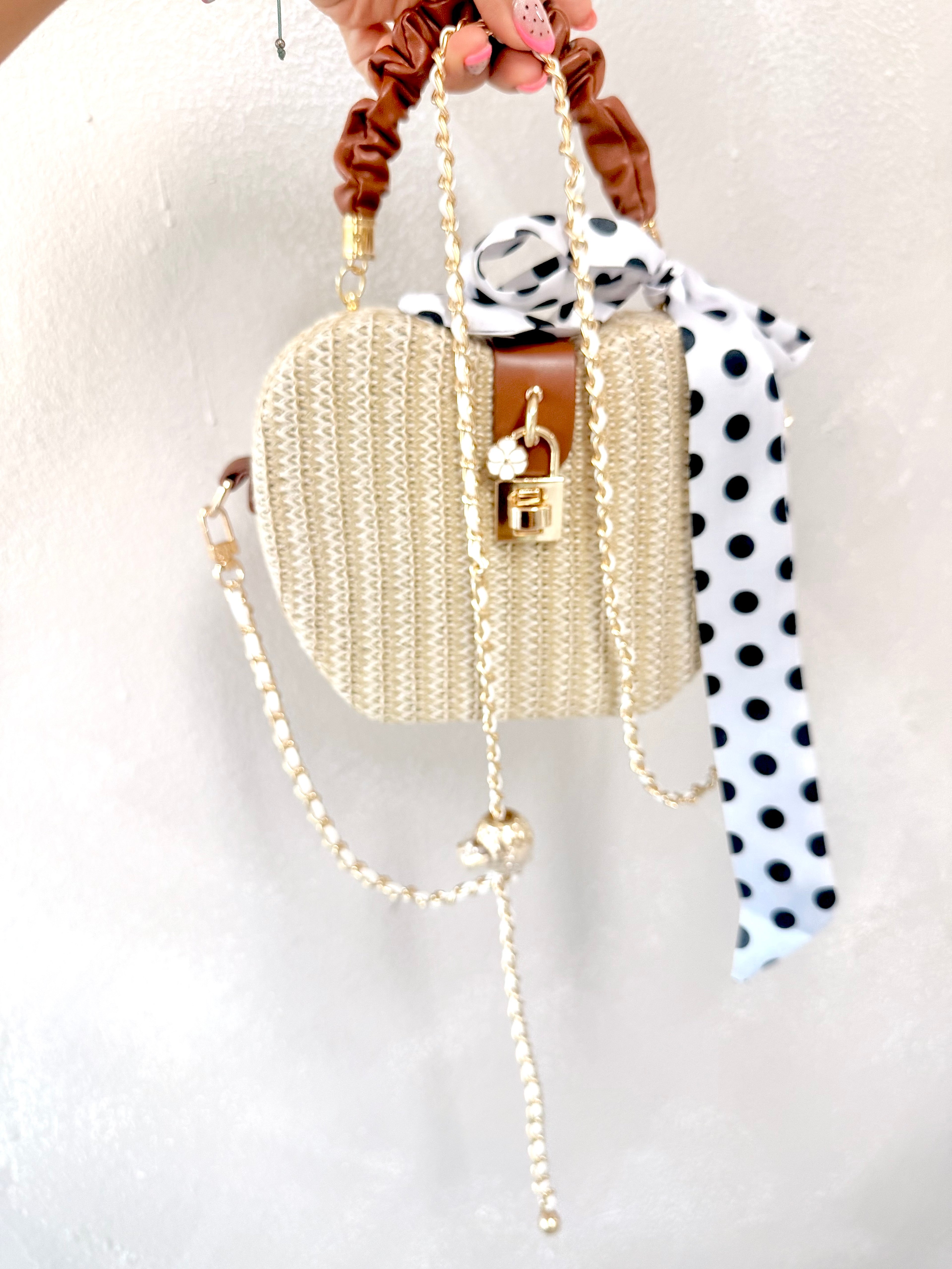 Brown Vacay Zara Bag