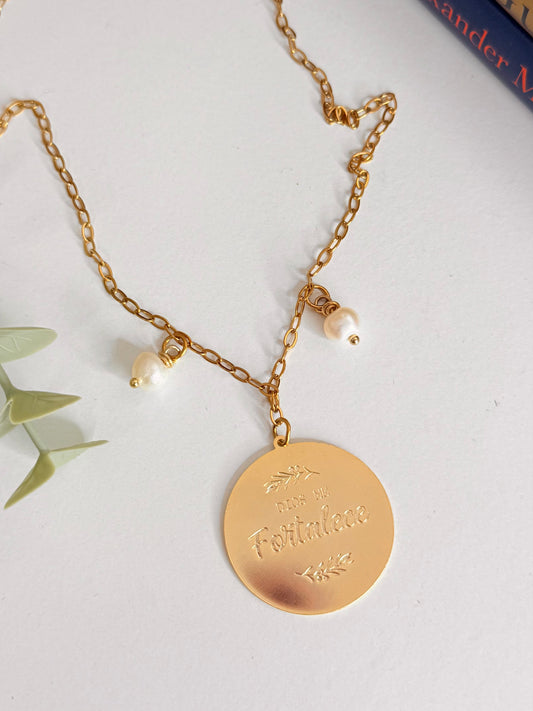 Dios me fortalece Necklace- hdj