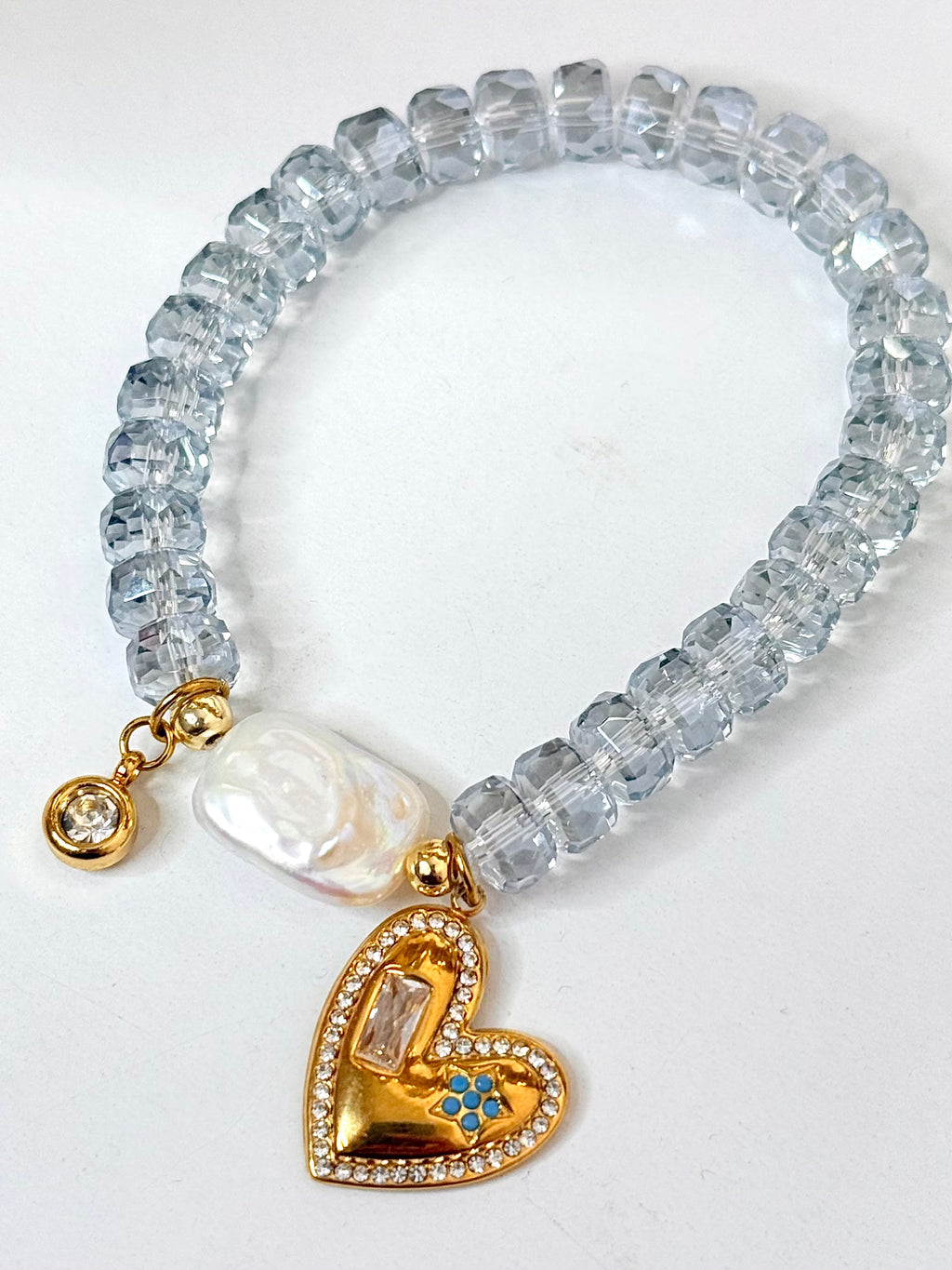 Miranda Heart Cristal Bracelet
