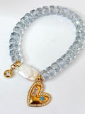 Miranda Heart Cristal Bracelet
