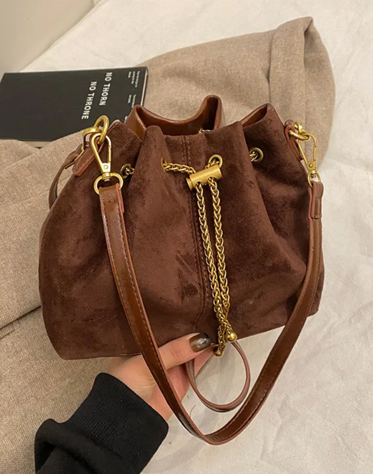 String Zara Bag color Brown
