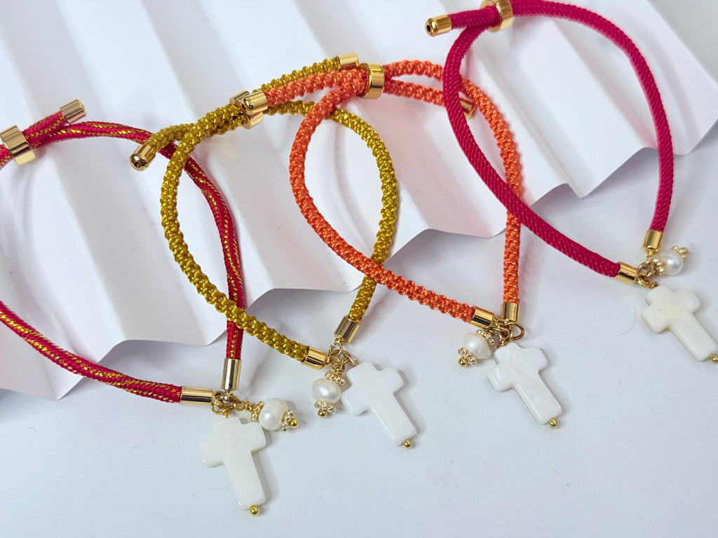 Cross Charm Bracelet