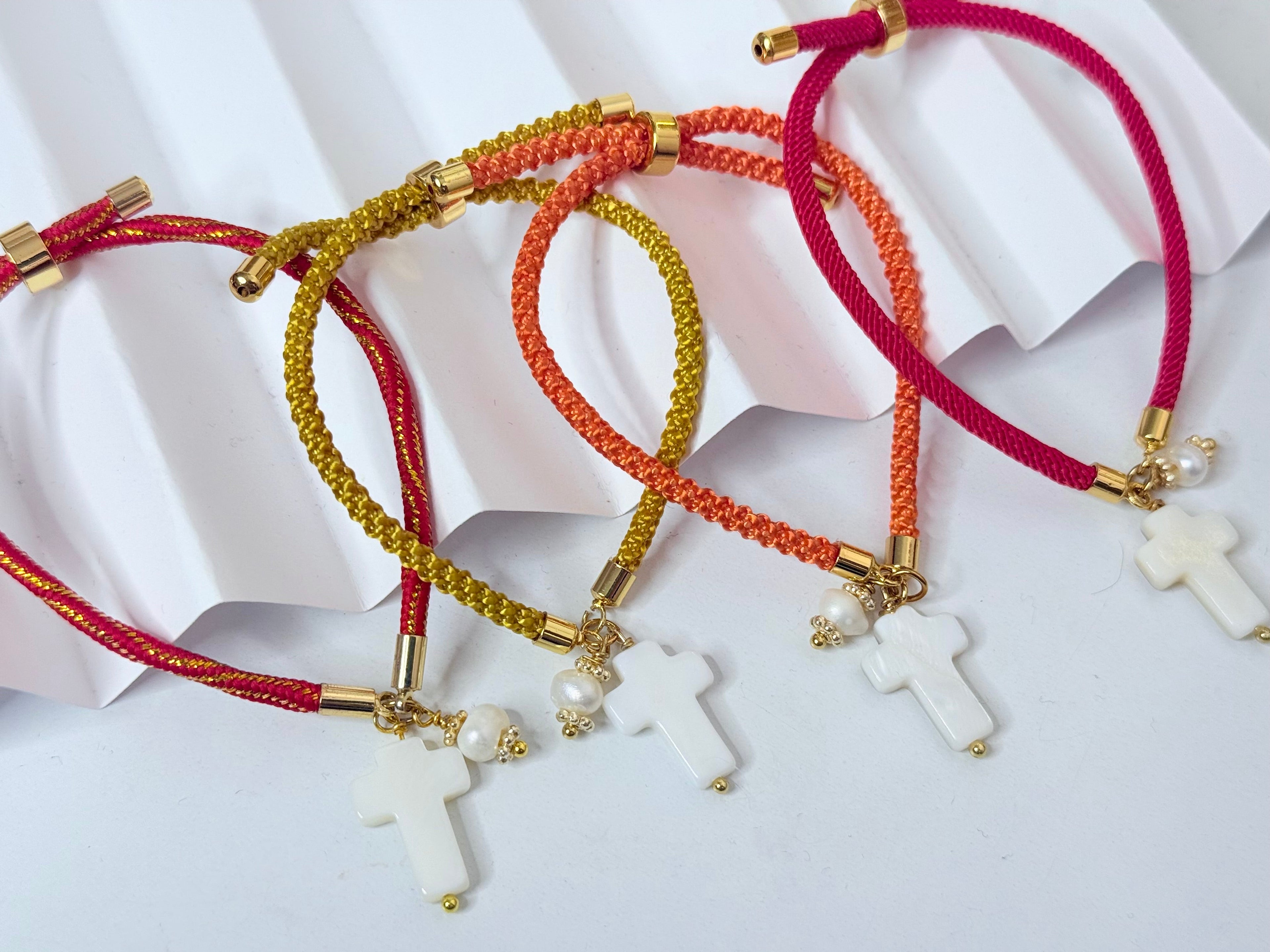 Cross Charm Bracelet