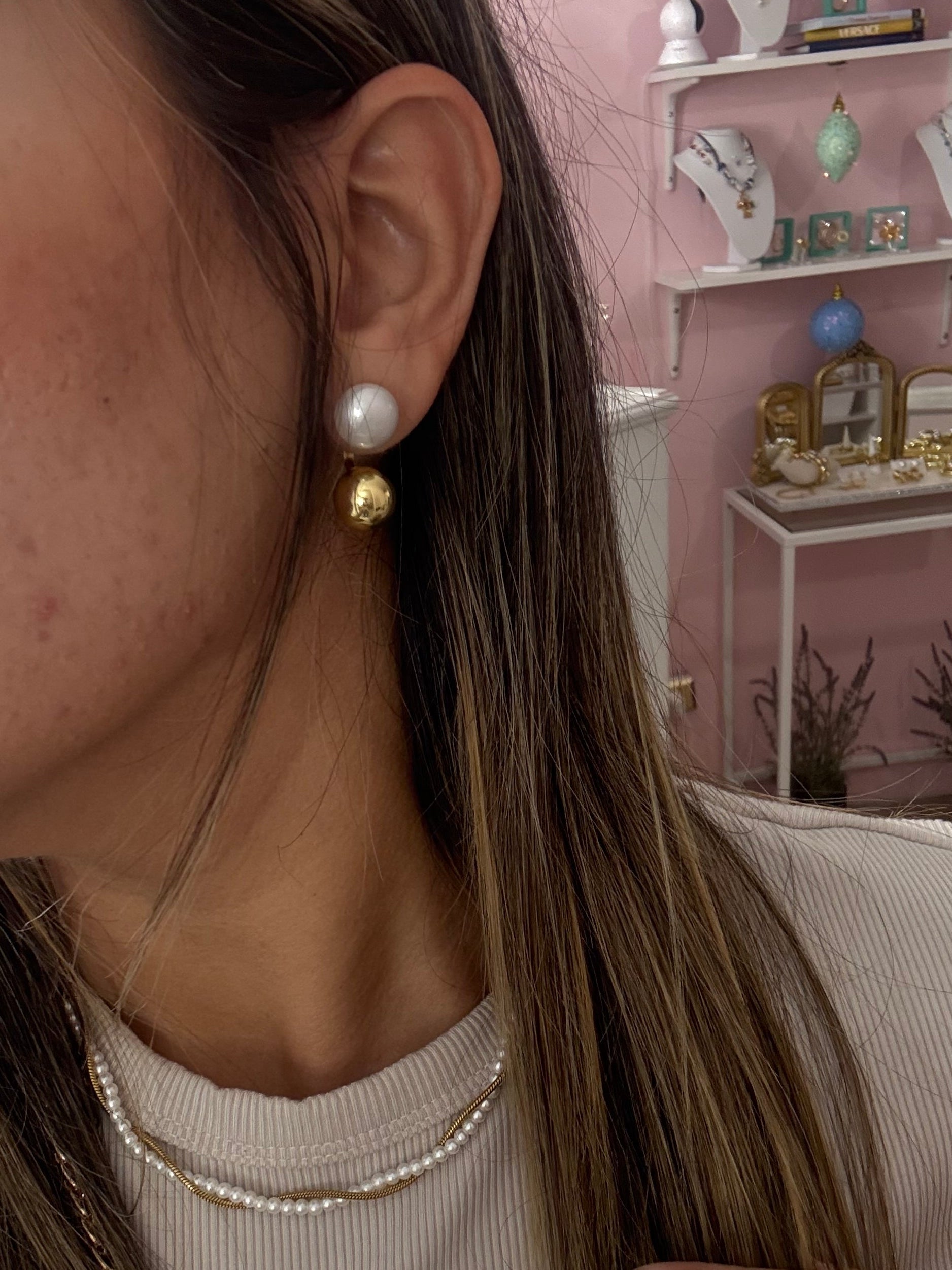 ✨Nuevas Alena Pearl Earrings✨