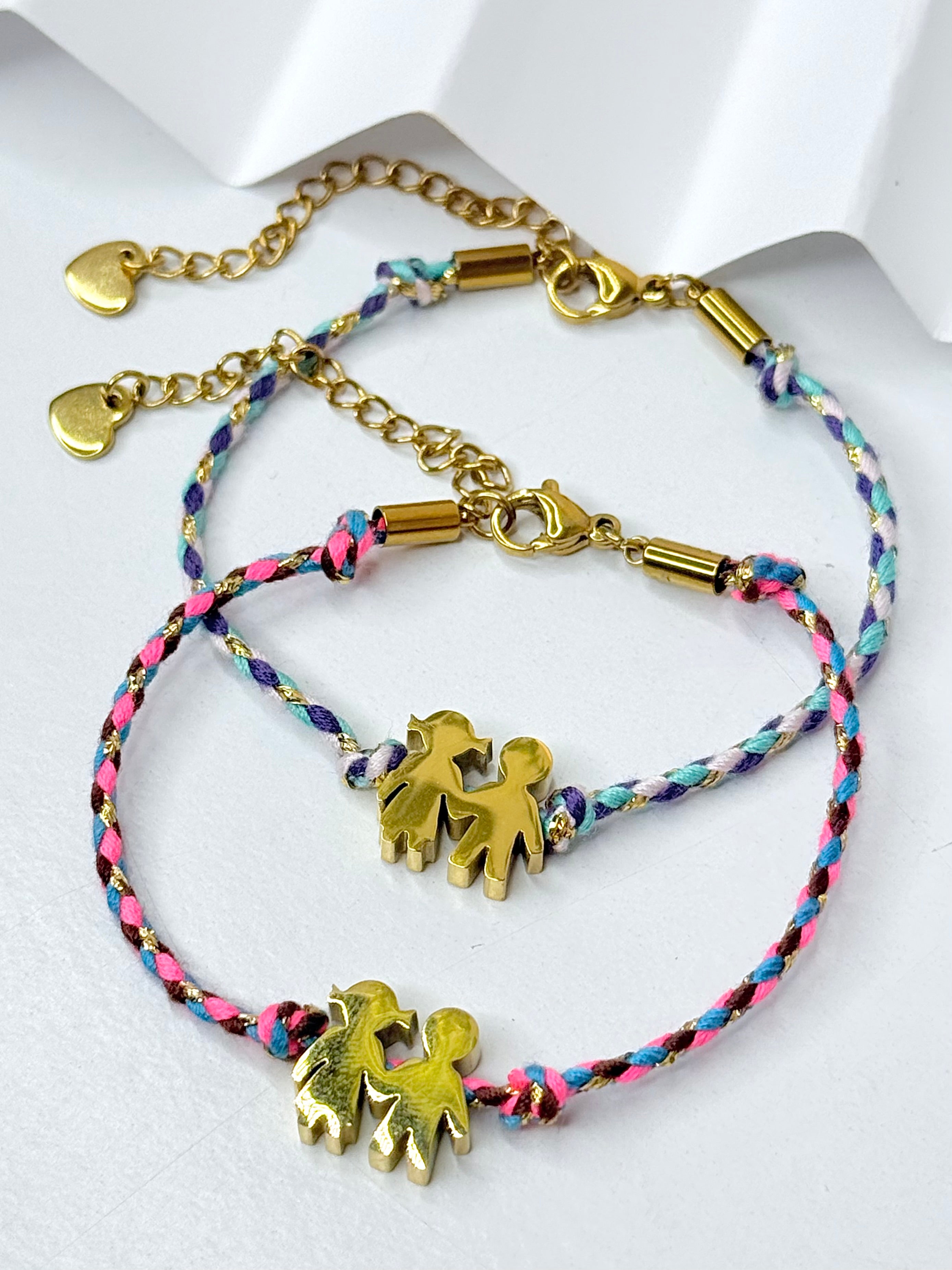 Para mama: Boy & Girl Bracelet