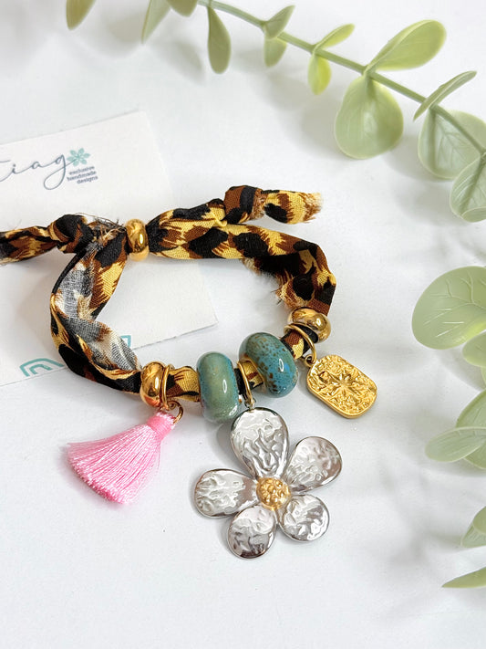 Leopard Charm Bracelet