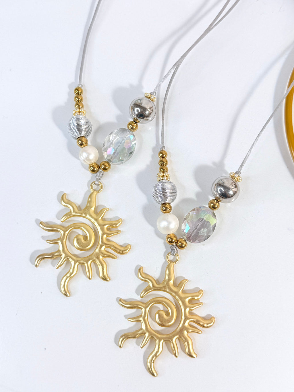 Gold Sun Necklace