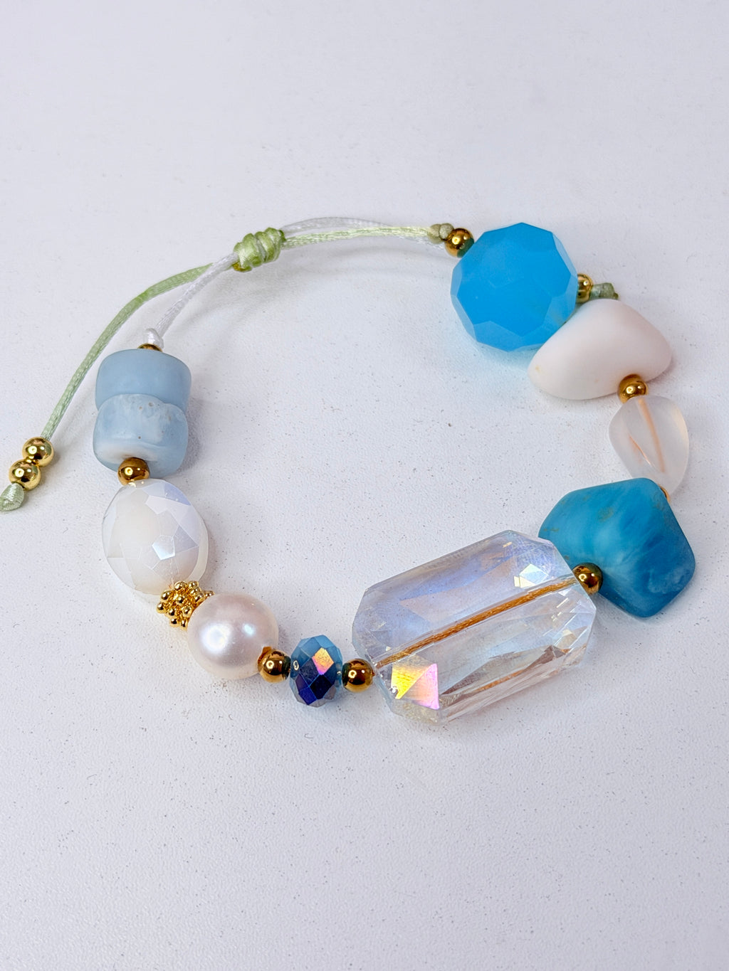 Blue Aqua Bracelet