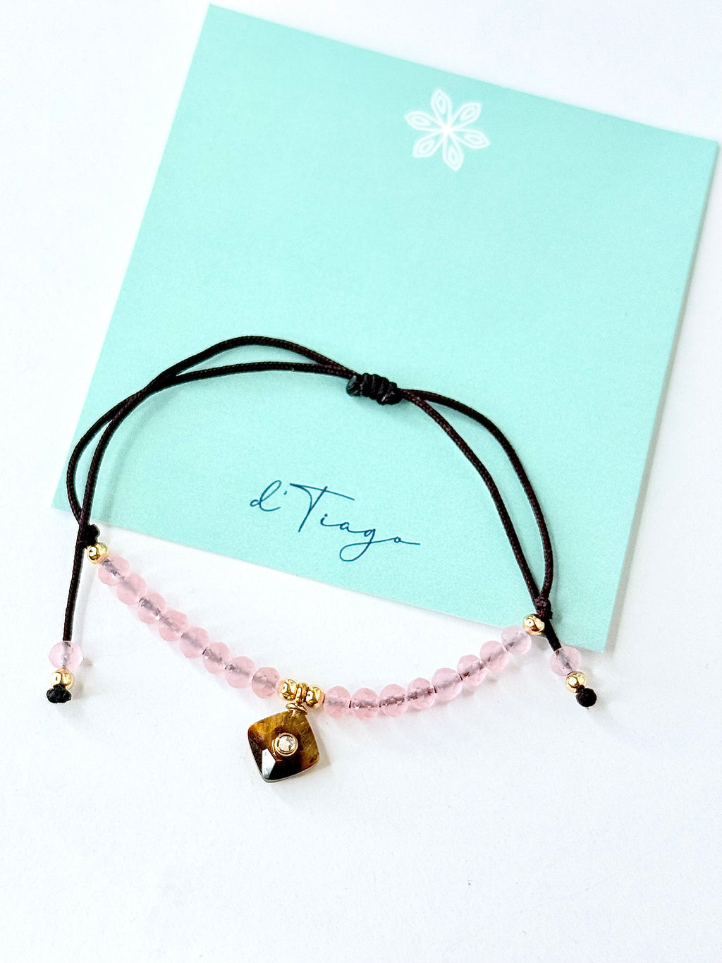 Ojo de Tigre Pink Bracelet