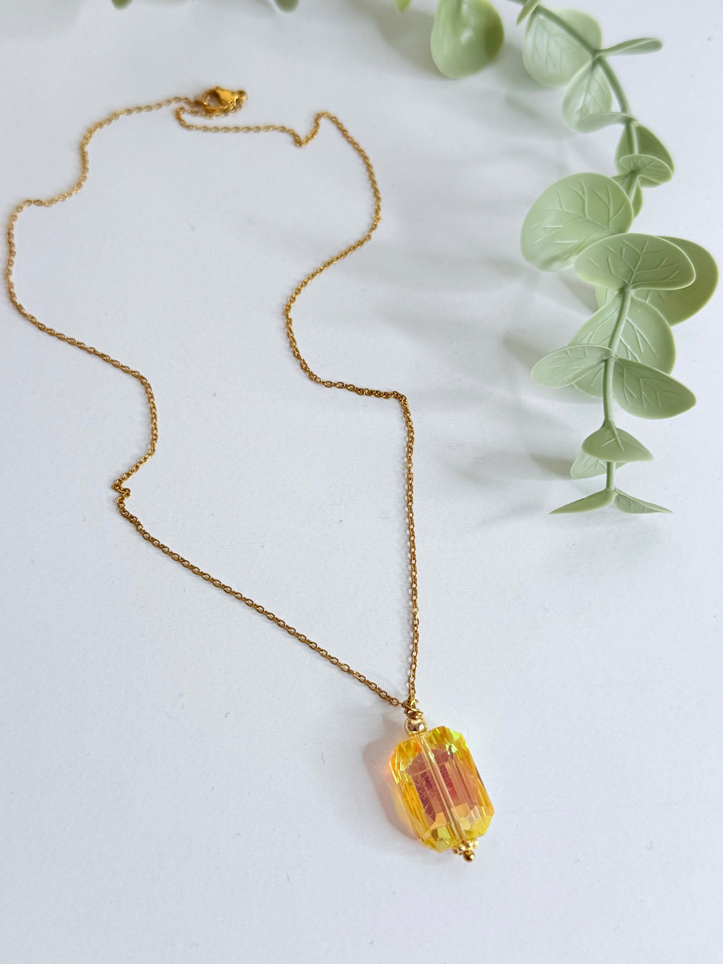 Luz Marina Gold Necklace