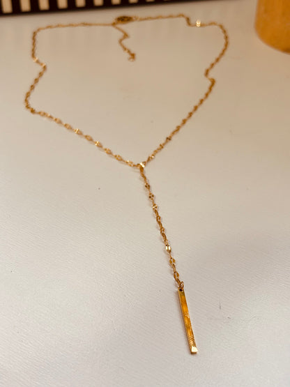 Long Gold Necklace