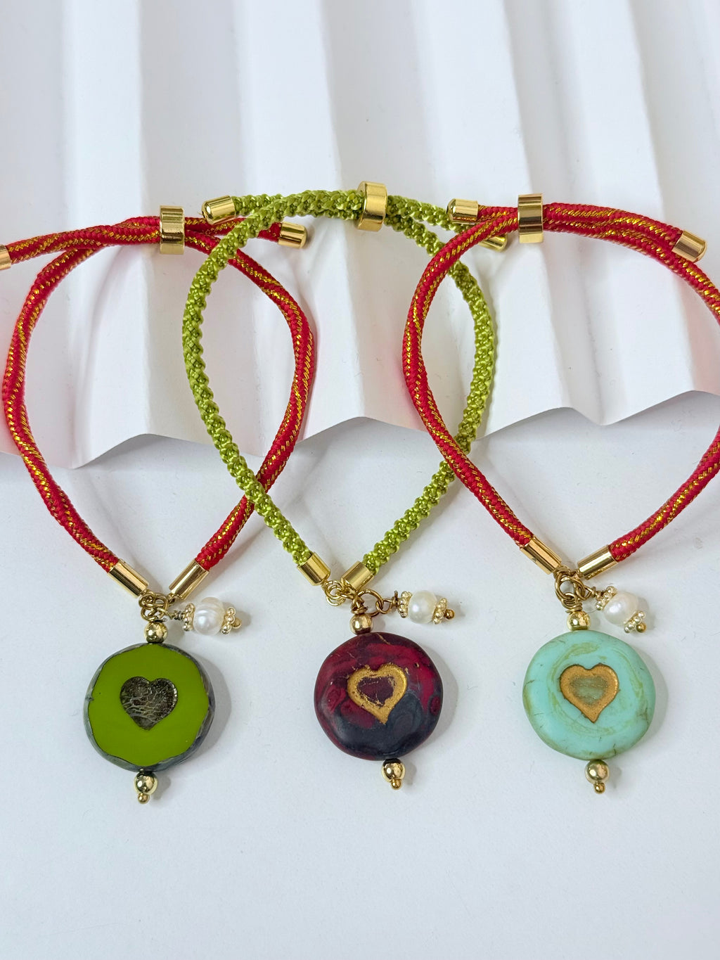 Stone Charm Bracelet