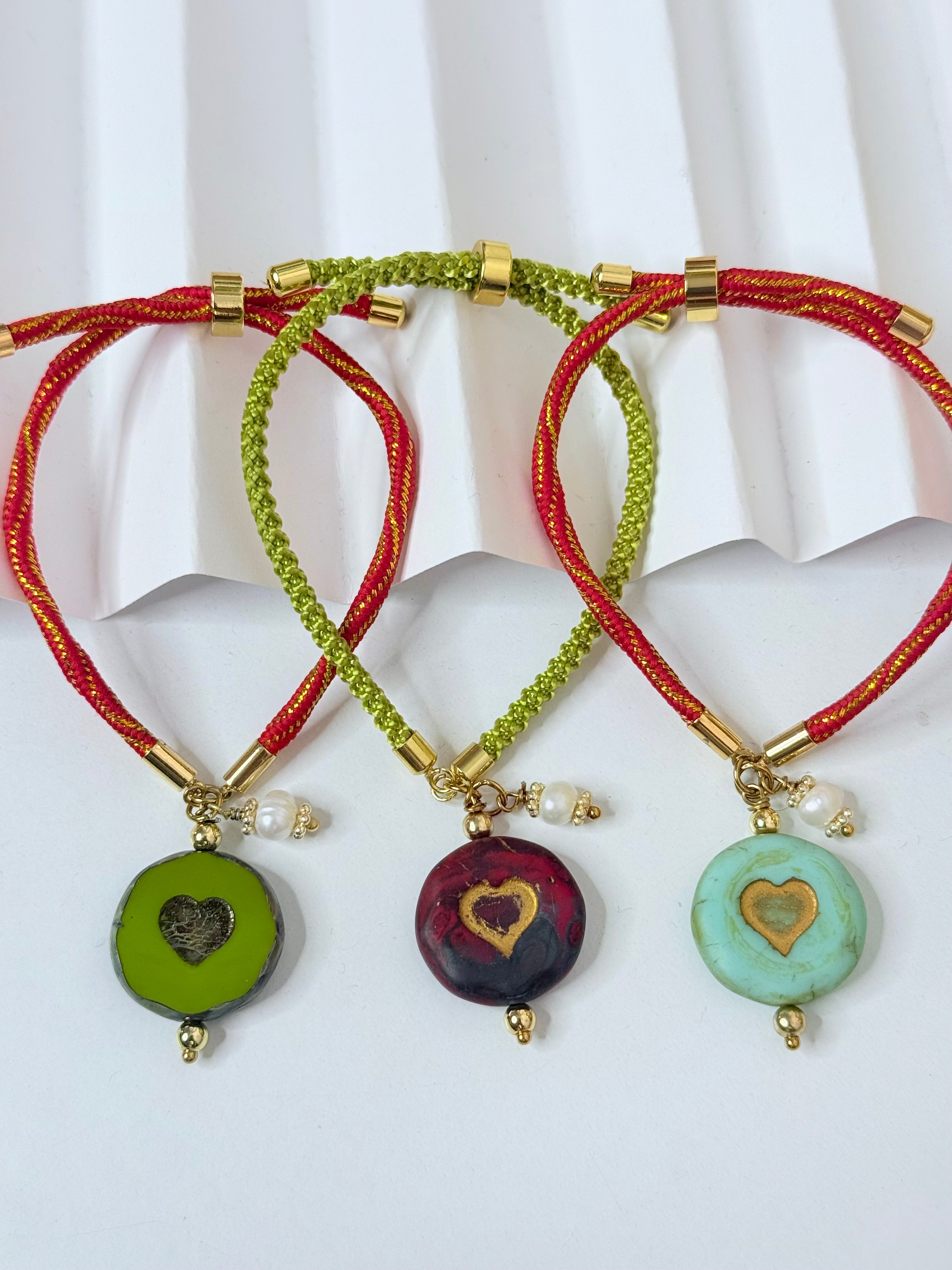 Stone Charm Bracelet