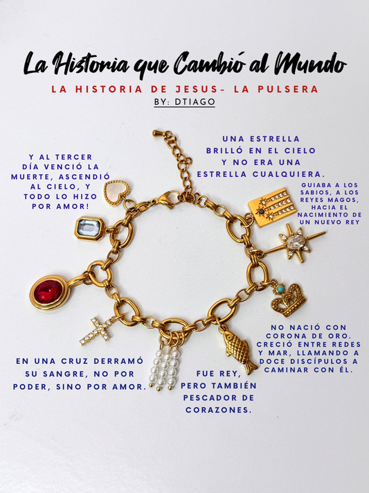 La Historia que cambio al Mundo: La Historia de Jesus: La Pulsera/ Bracelet HDJ