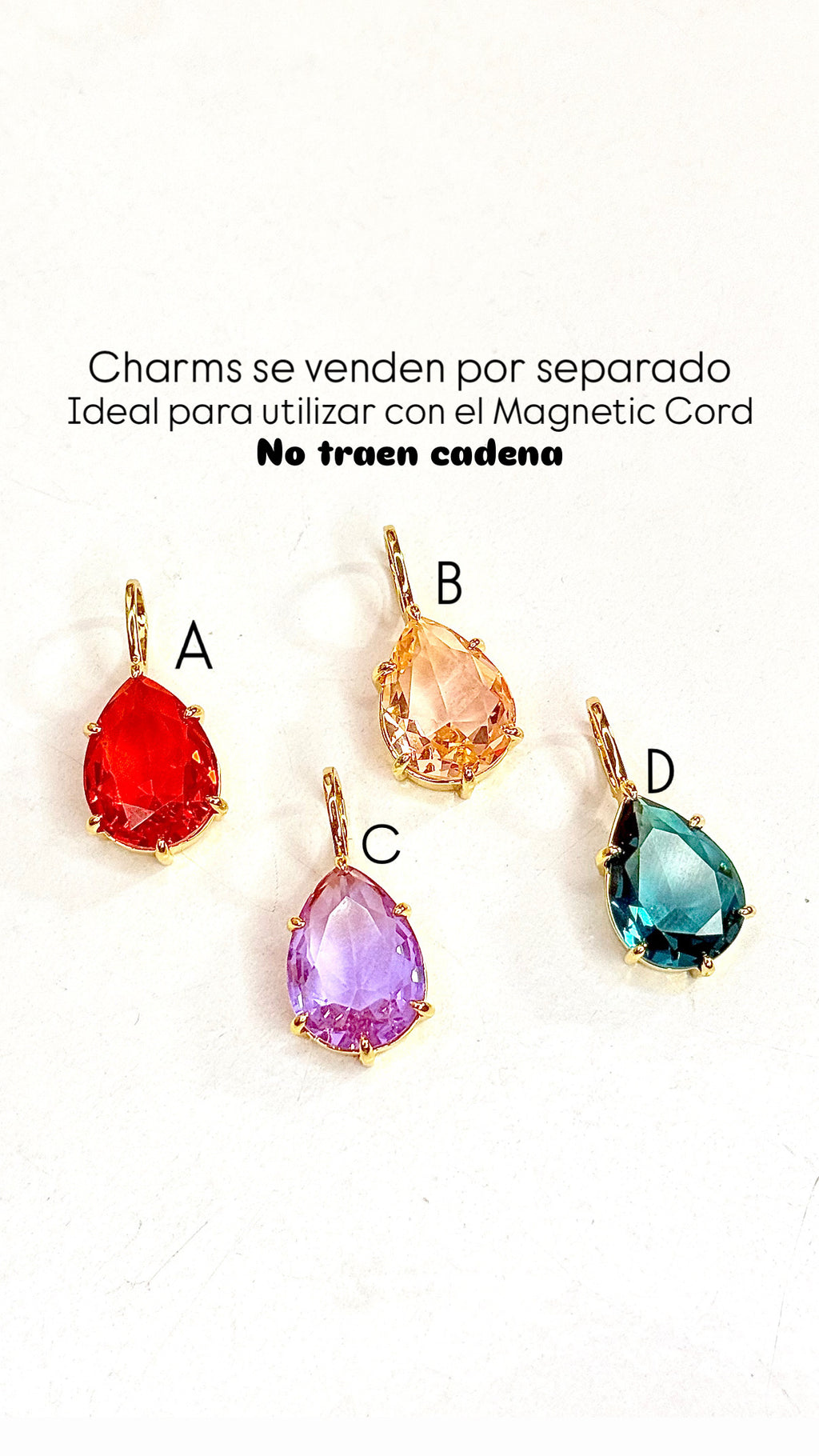Charm Bar para Magnetic Necklace 2 (se venden por separado)