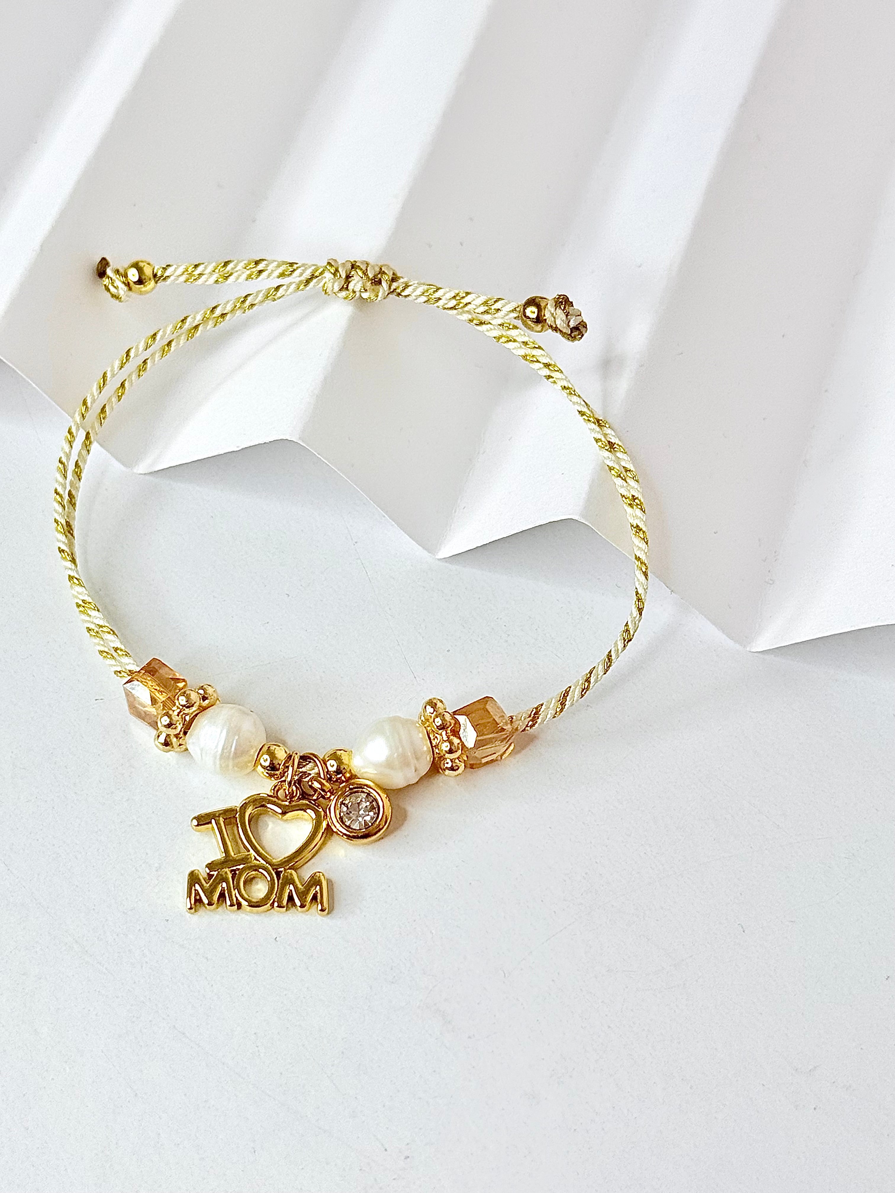 I love Mom Bracelet