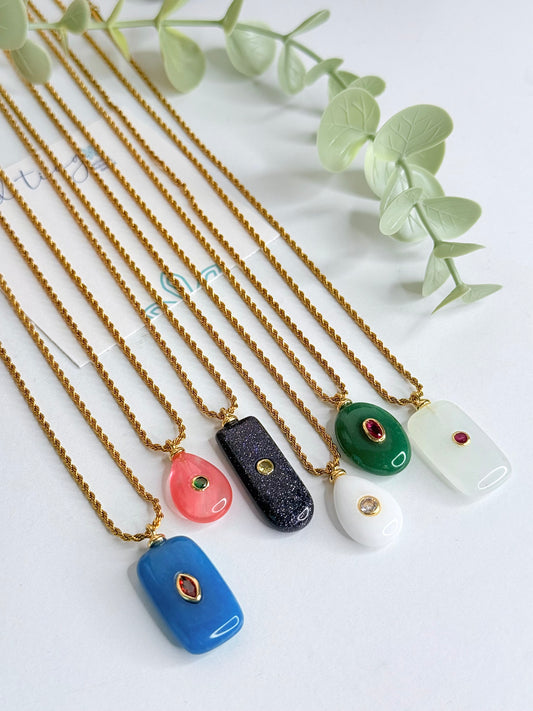Gem Aura Necklace