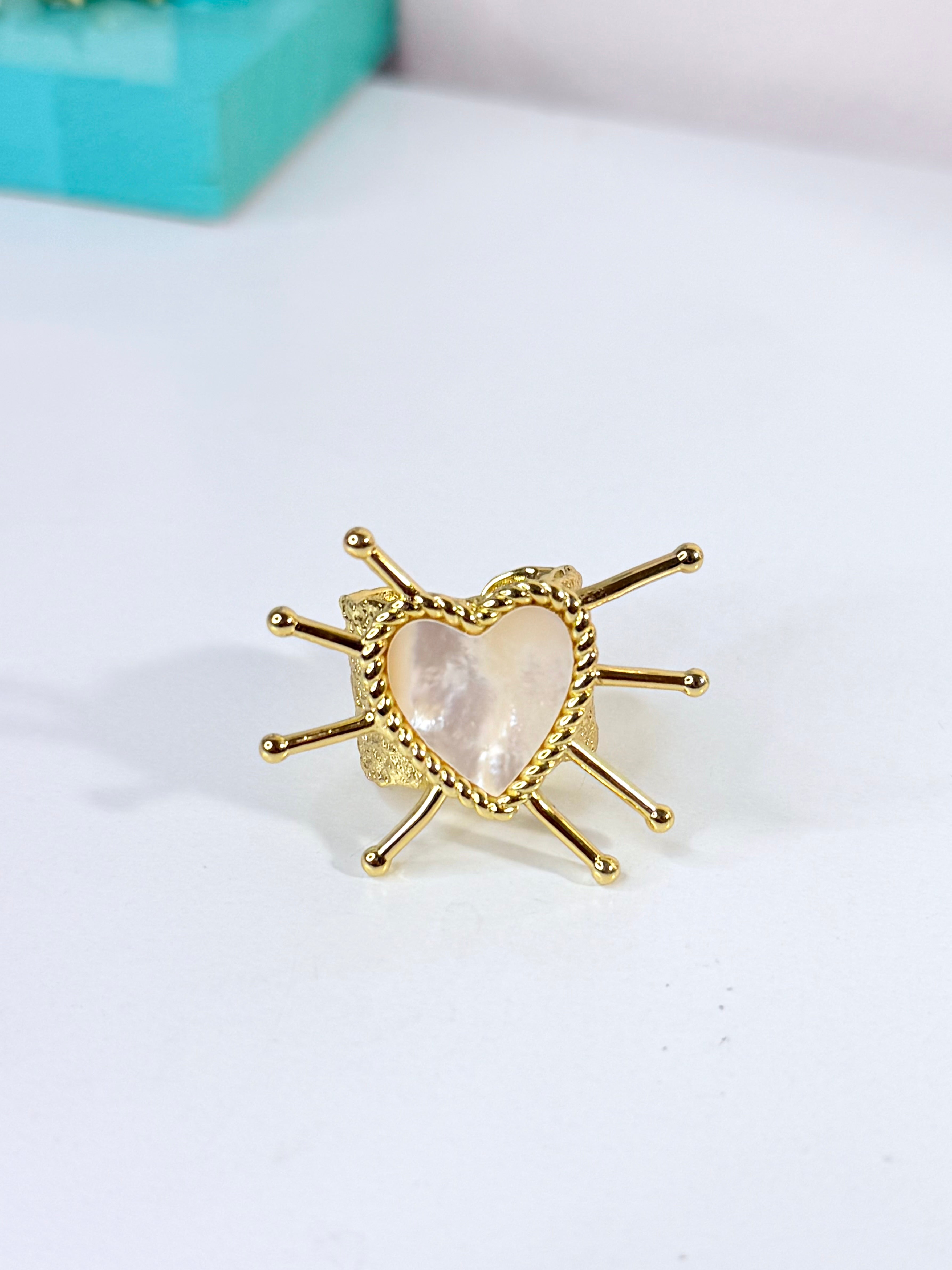 Big Chunky Heart Ring
