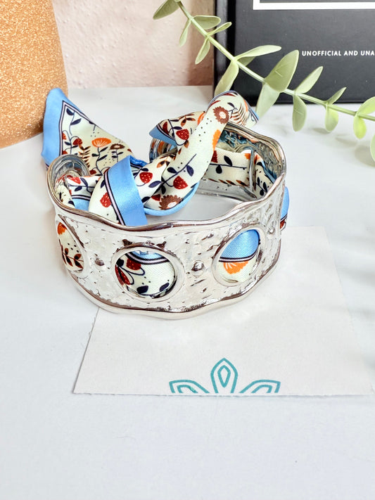 Stella Cuff Silver Bracelets