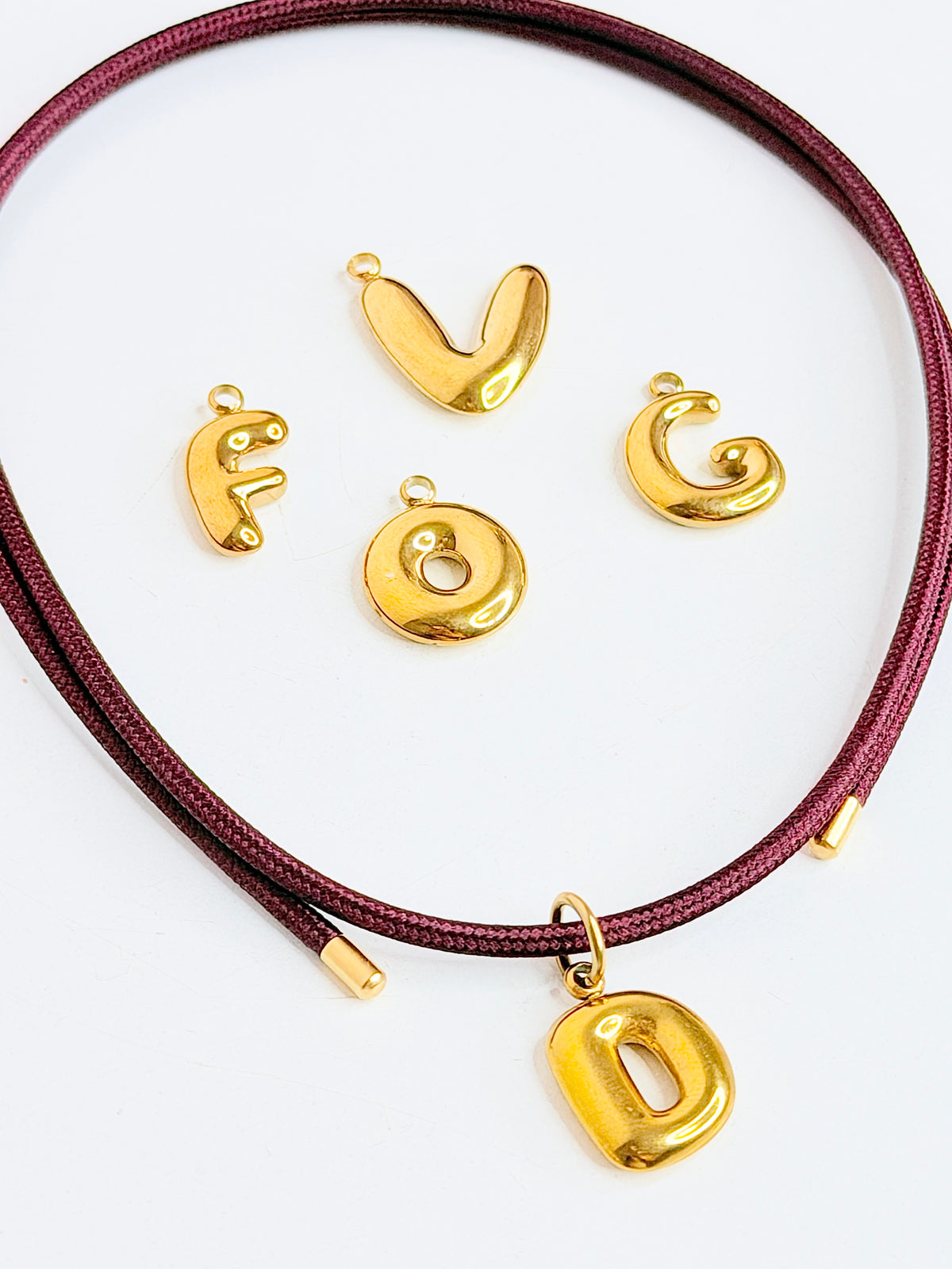 Letter Charm for Magnetic Necklace (no traen cadena)