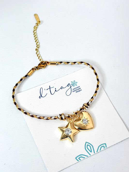 Star & Heart Bracelet