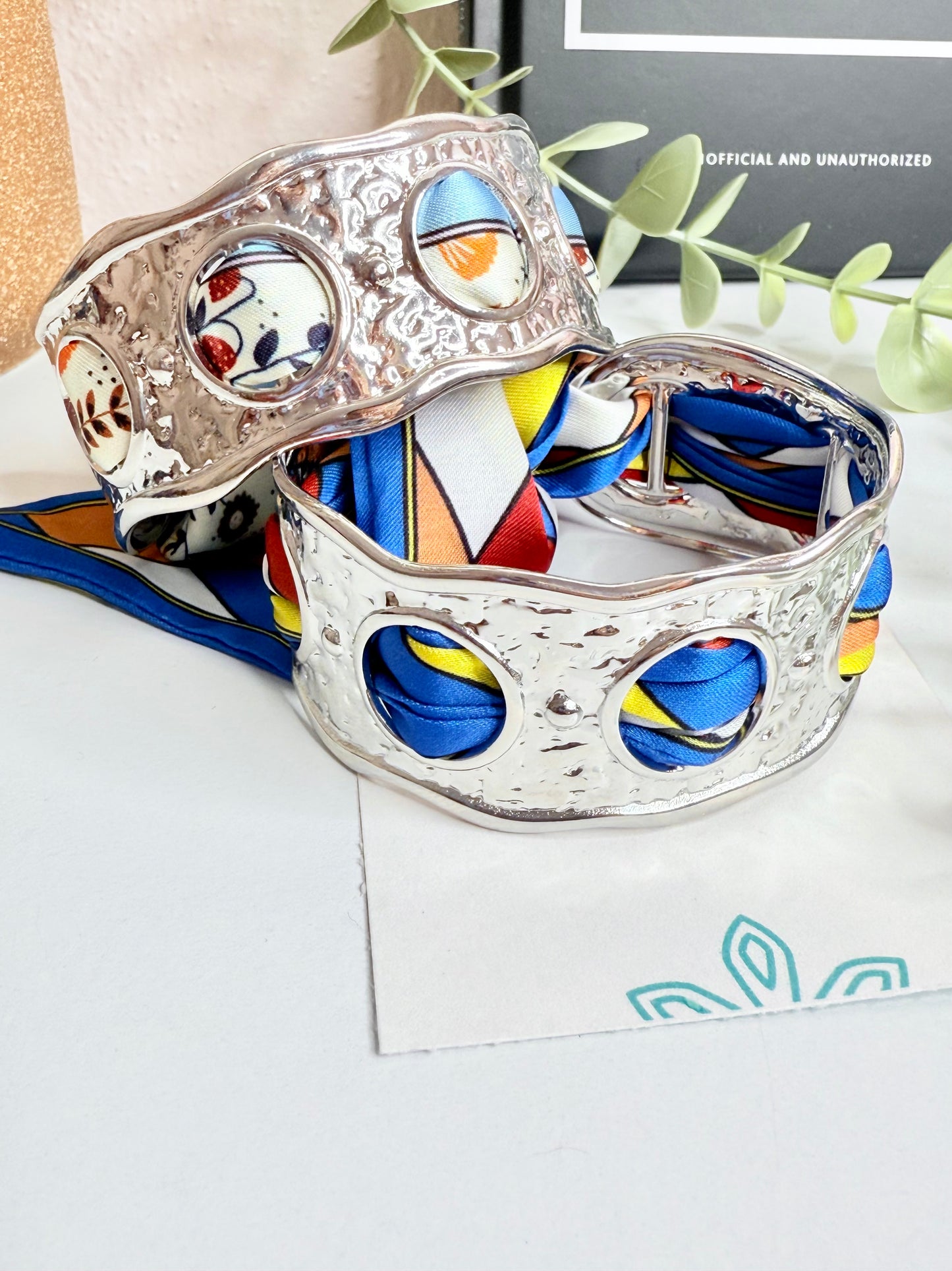 Stella Cuff Silver Bracelets