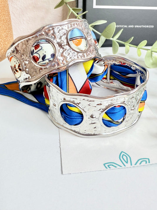 Stella Cuff Silver Bracelets