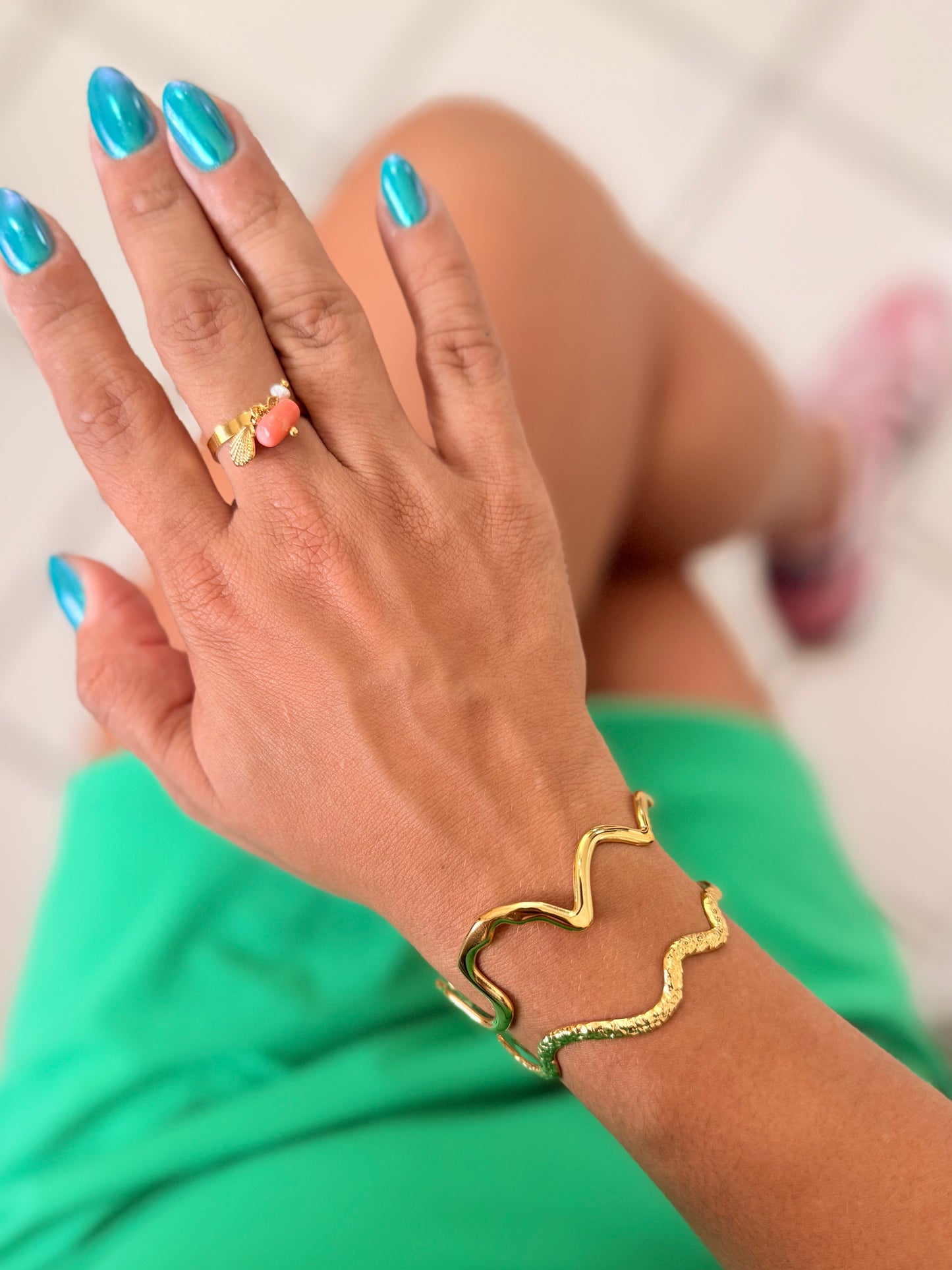 Waves Cuff Bracelet