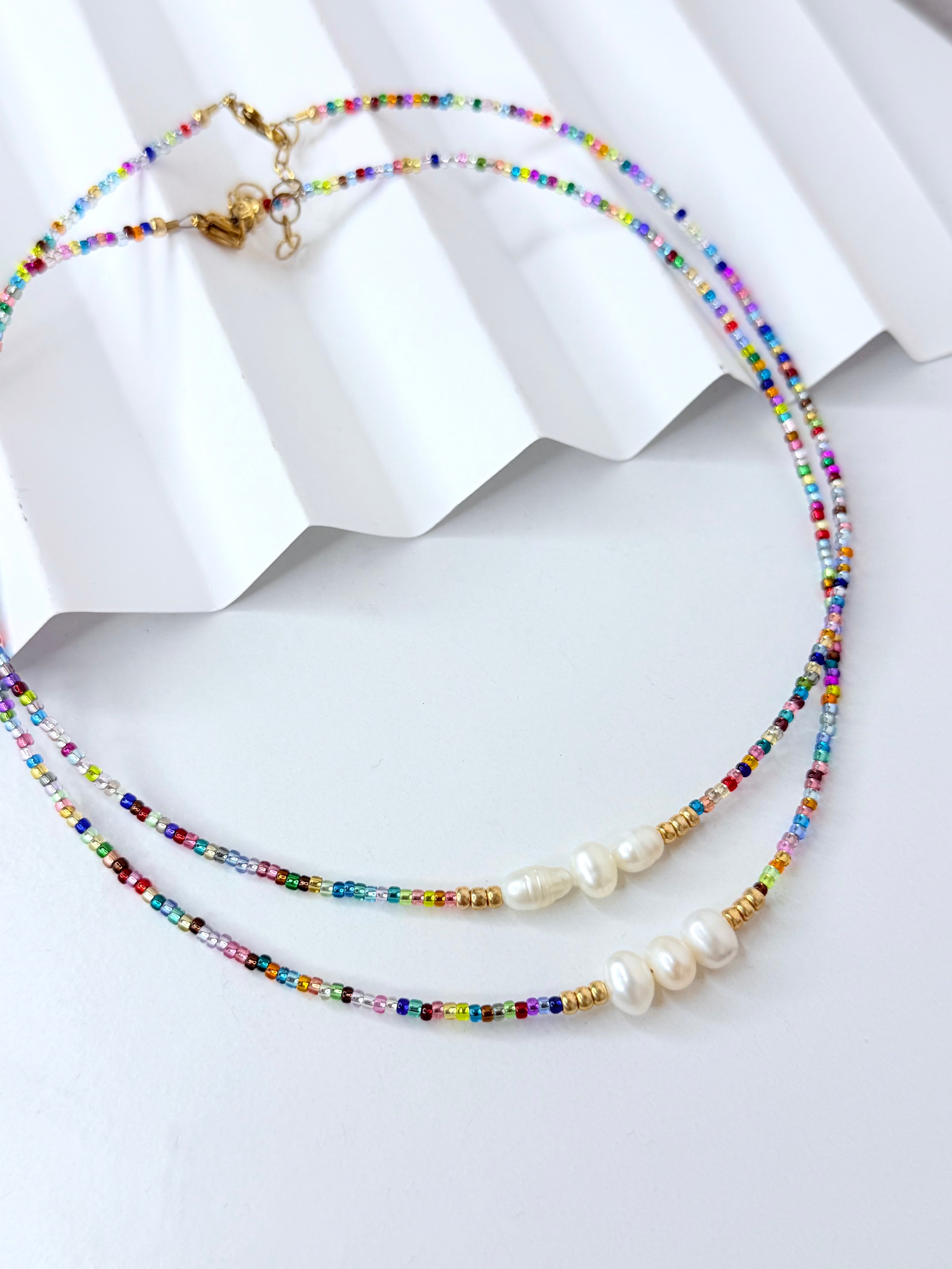 Rainbow Beads Necklace (se venden individuales)