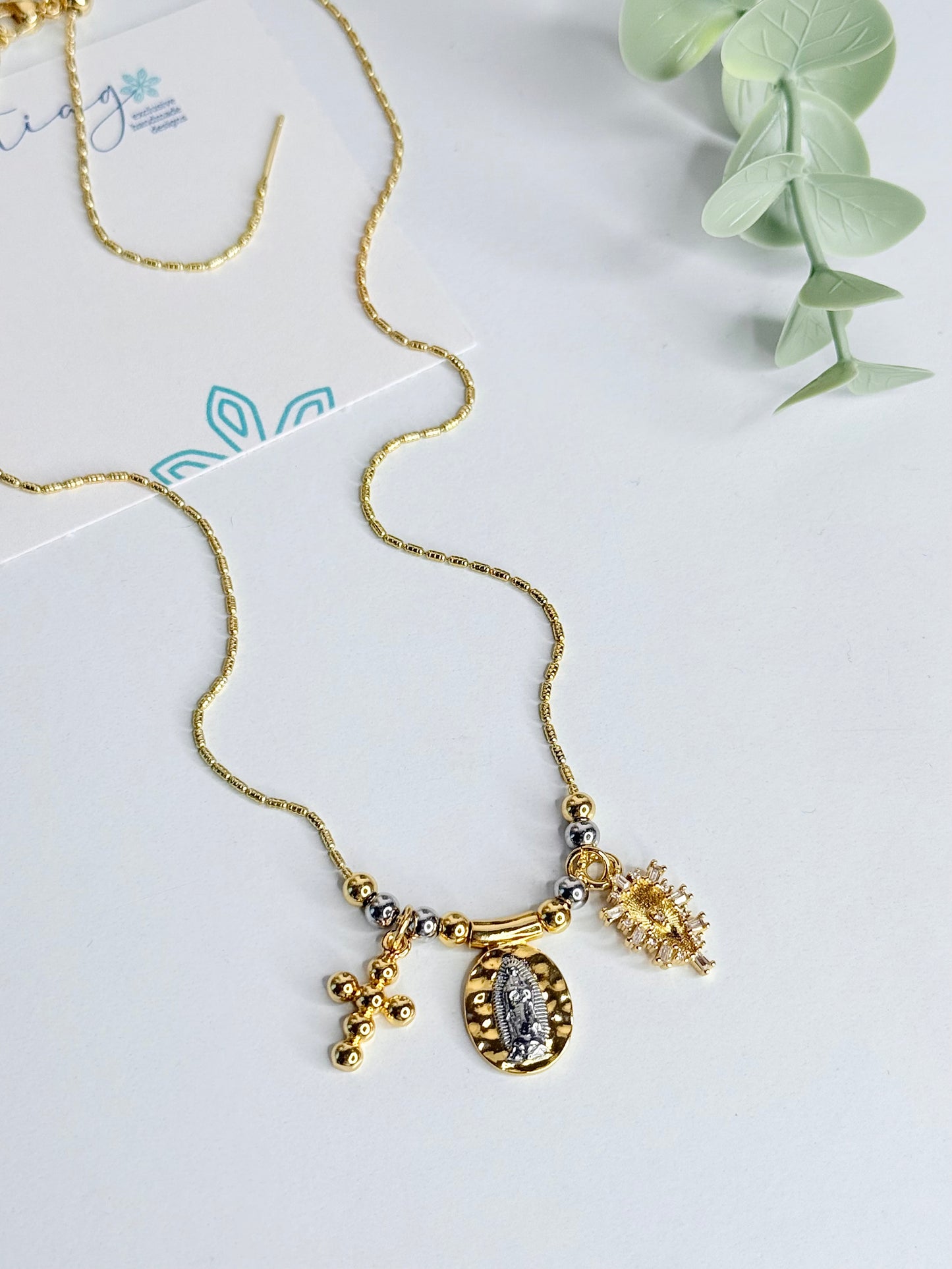 Virgen de Guadalupe Necklace