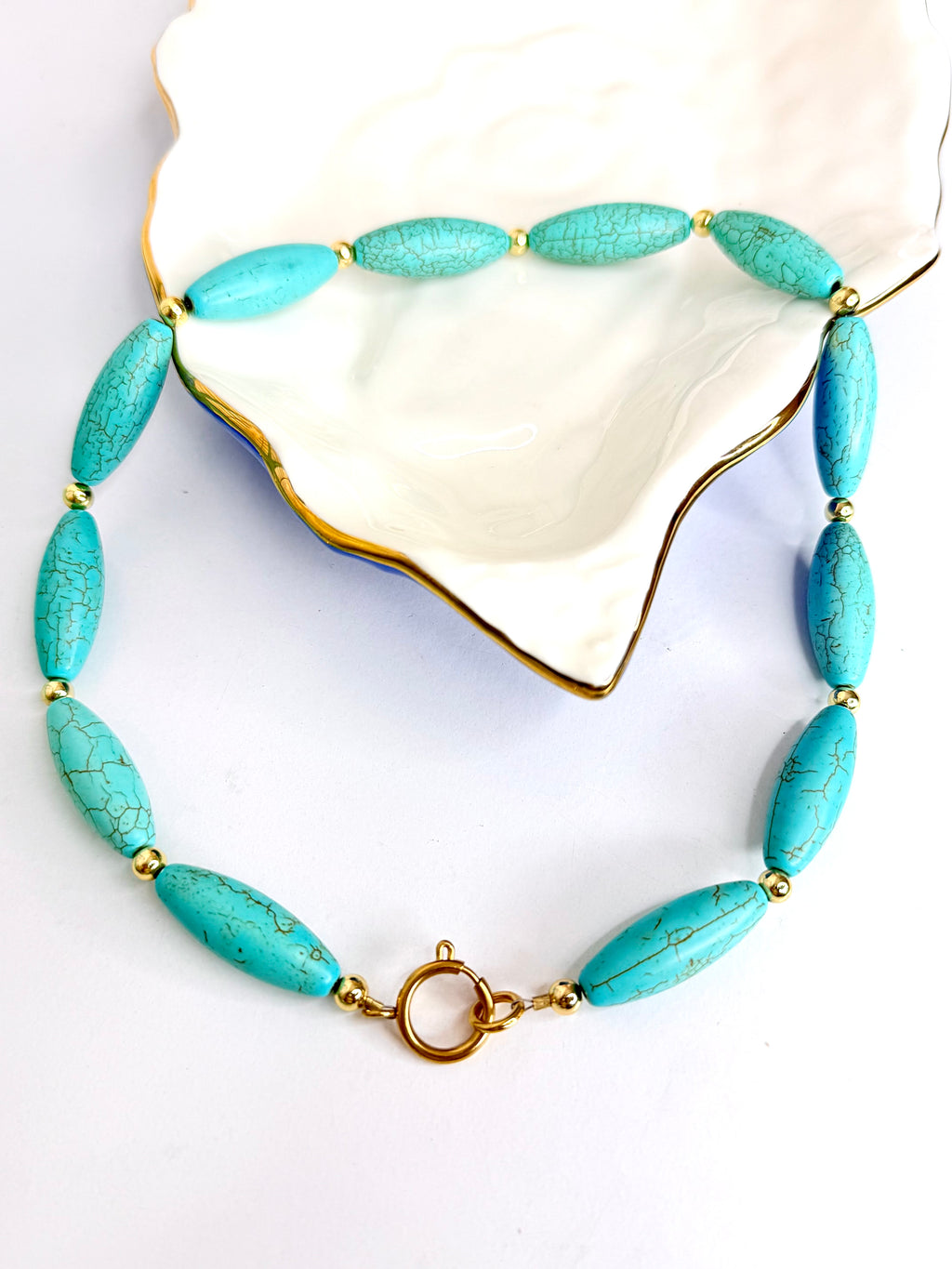 Cádiz Aqua Necklace
