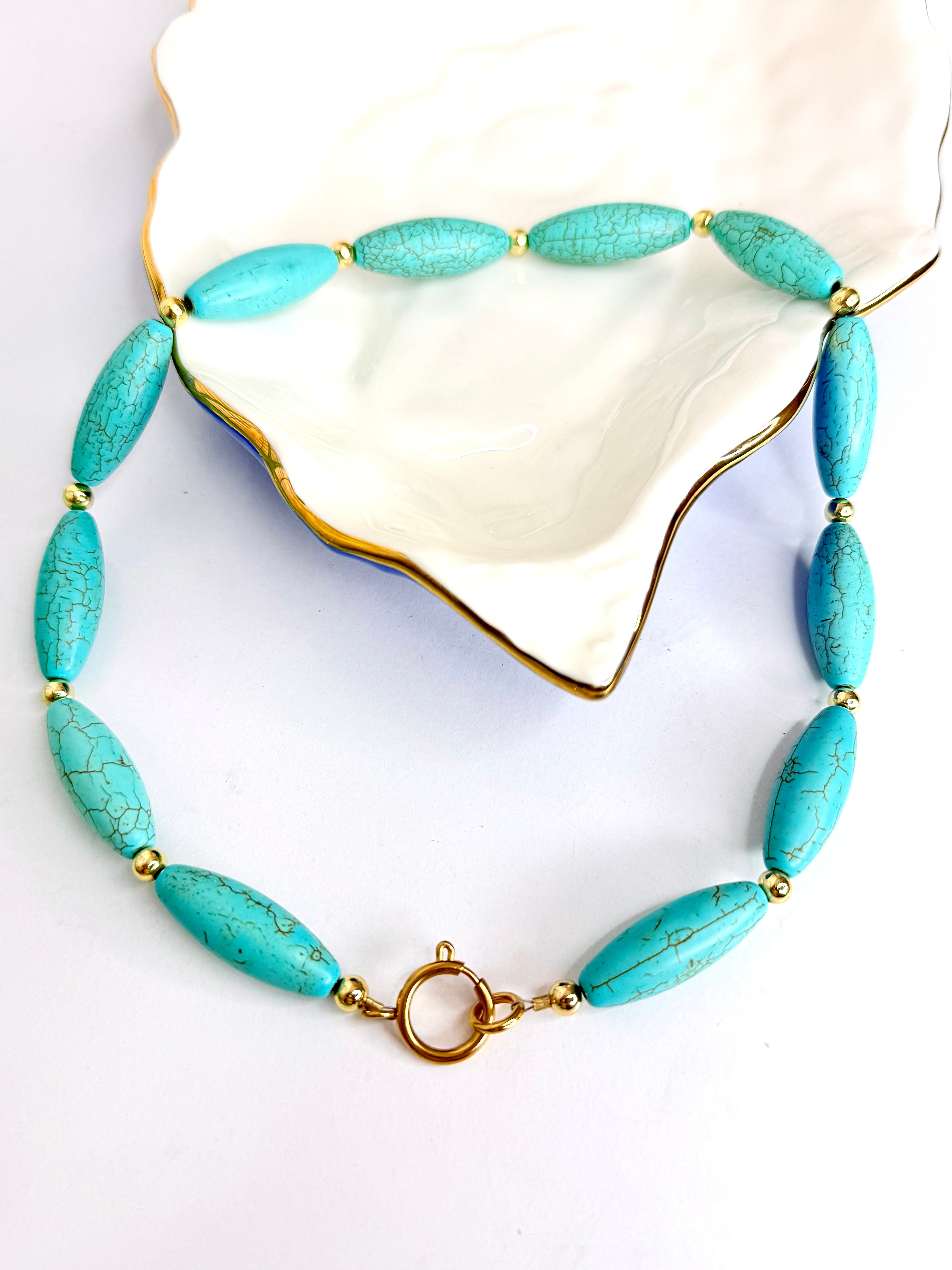 Cádiz Aqua Necklace