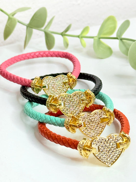 Carola Color Heart Bracelet