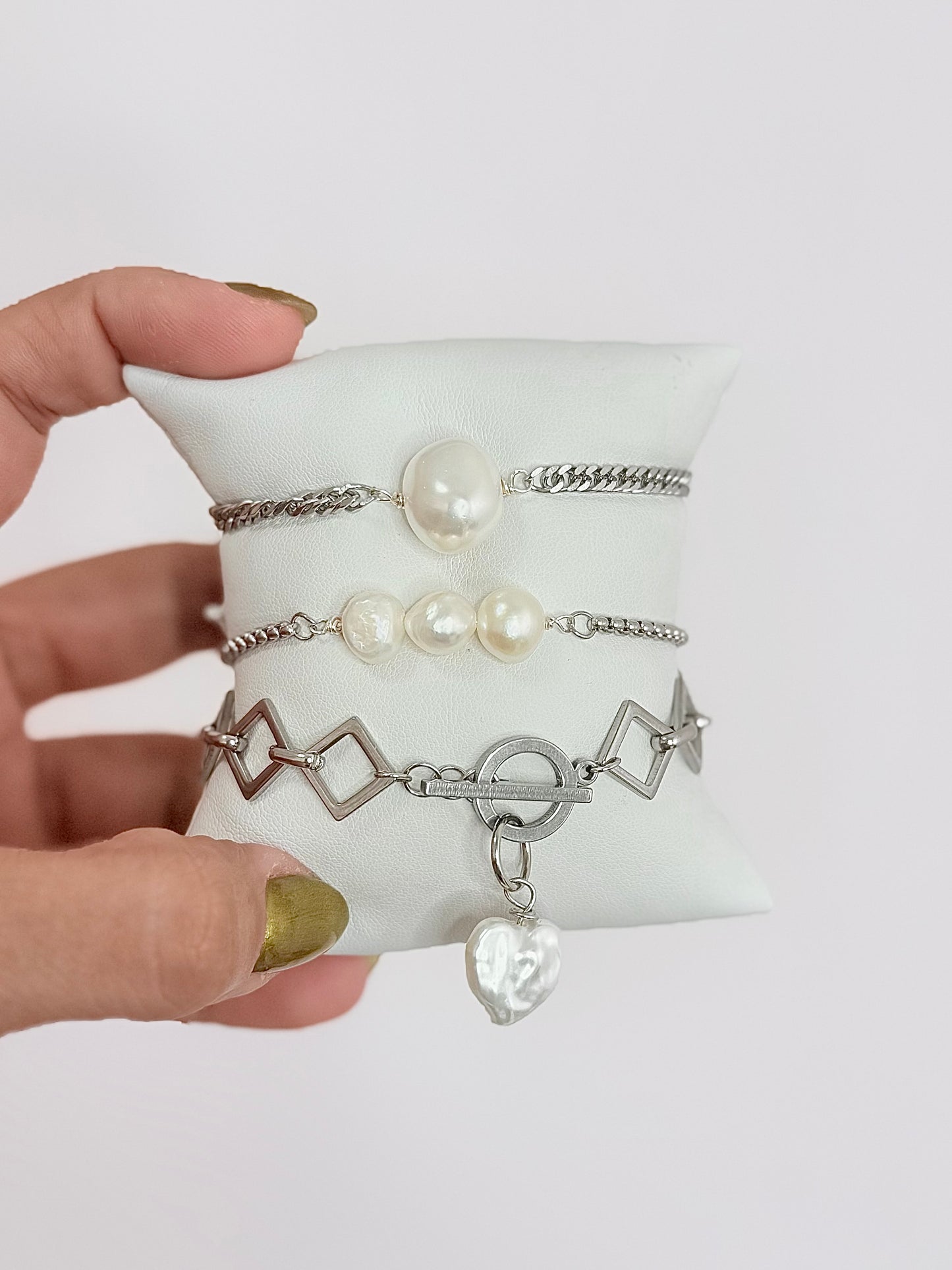 Perla Silver Bracelet