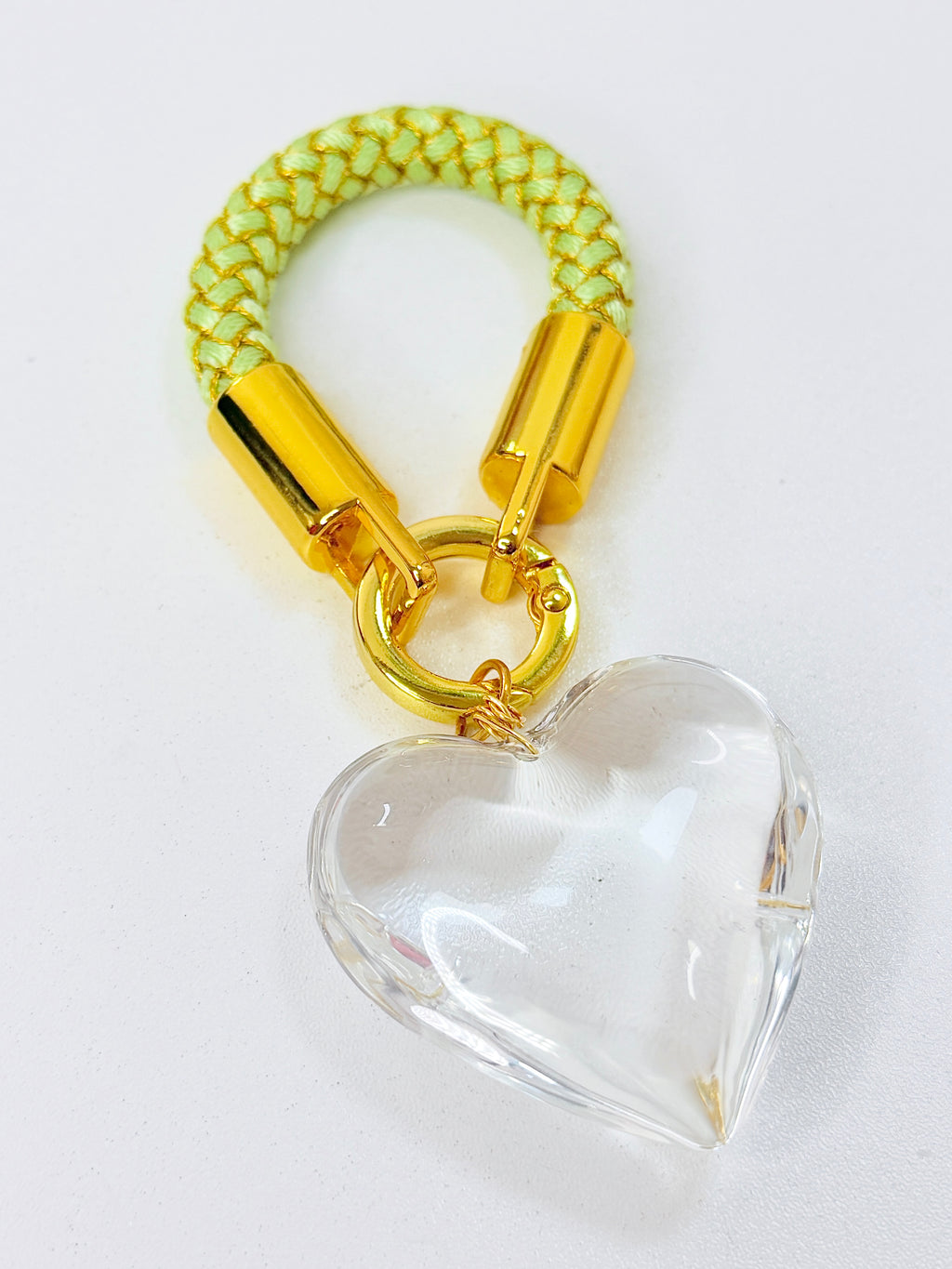 Clear Heart Keychain (llavero)