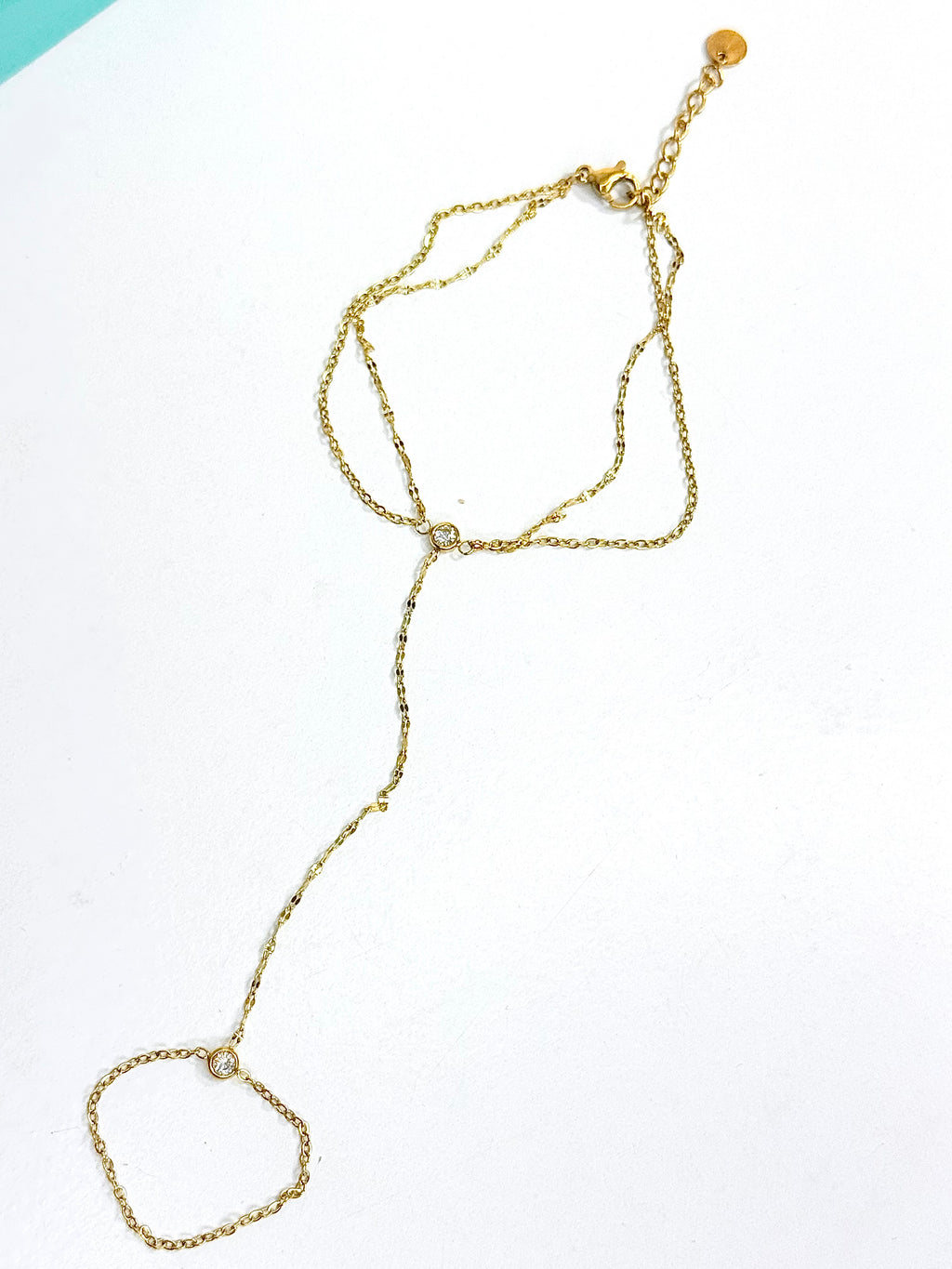 Gold handchain Bracelet
