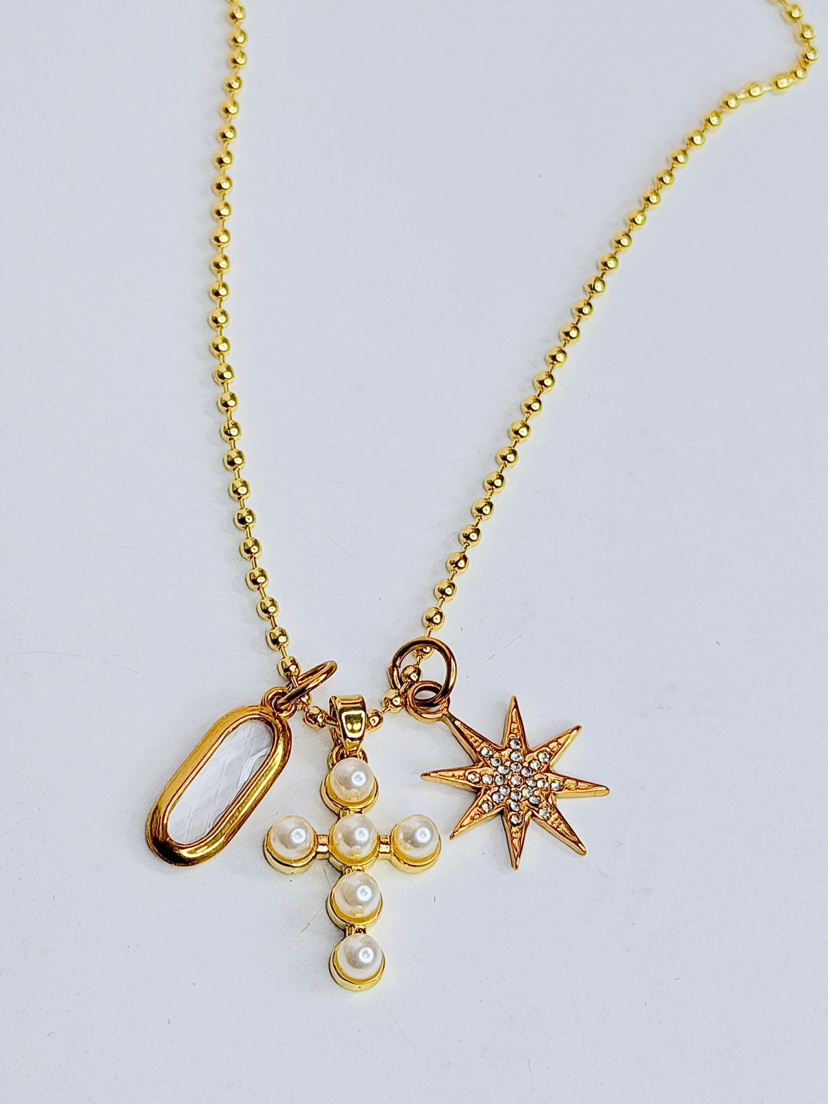 3 Charm Necklace