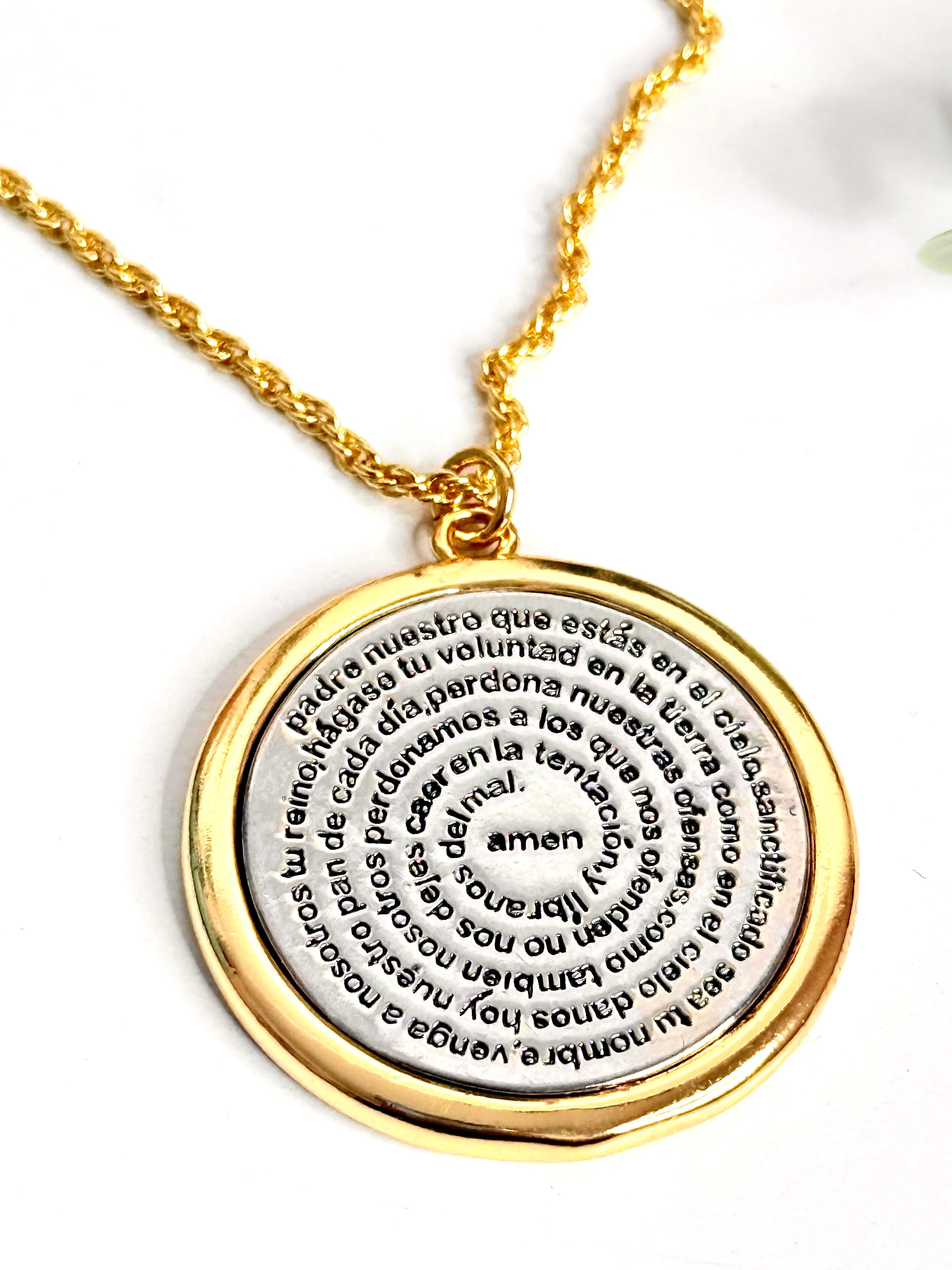Padre Nuestro Necklace