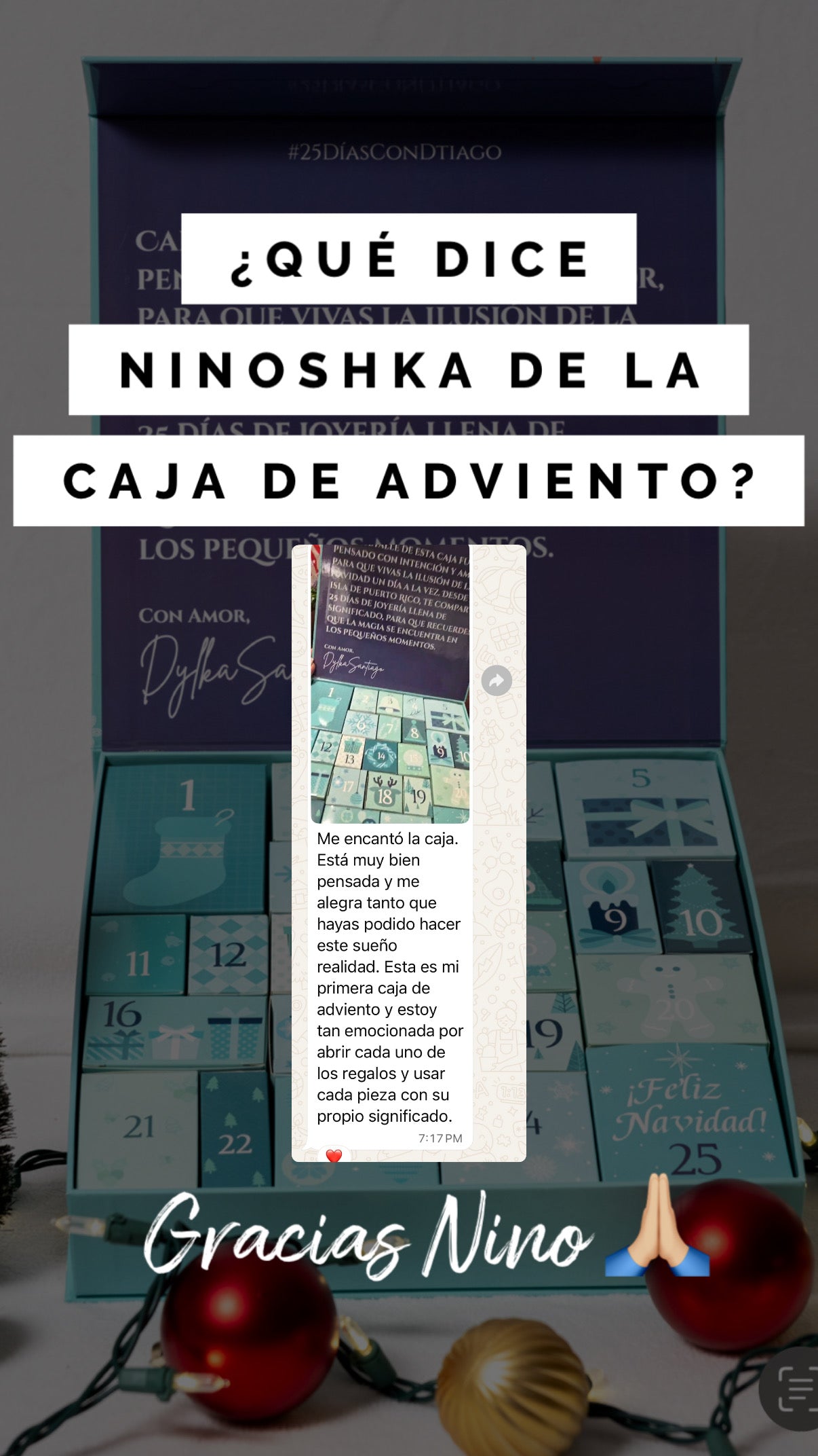 Limitada 25 Días Caja de Adviento 2025