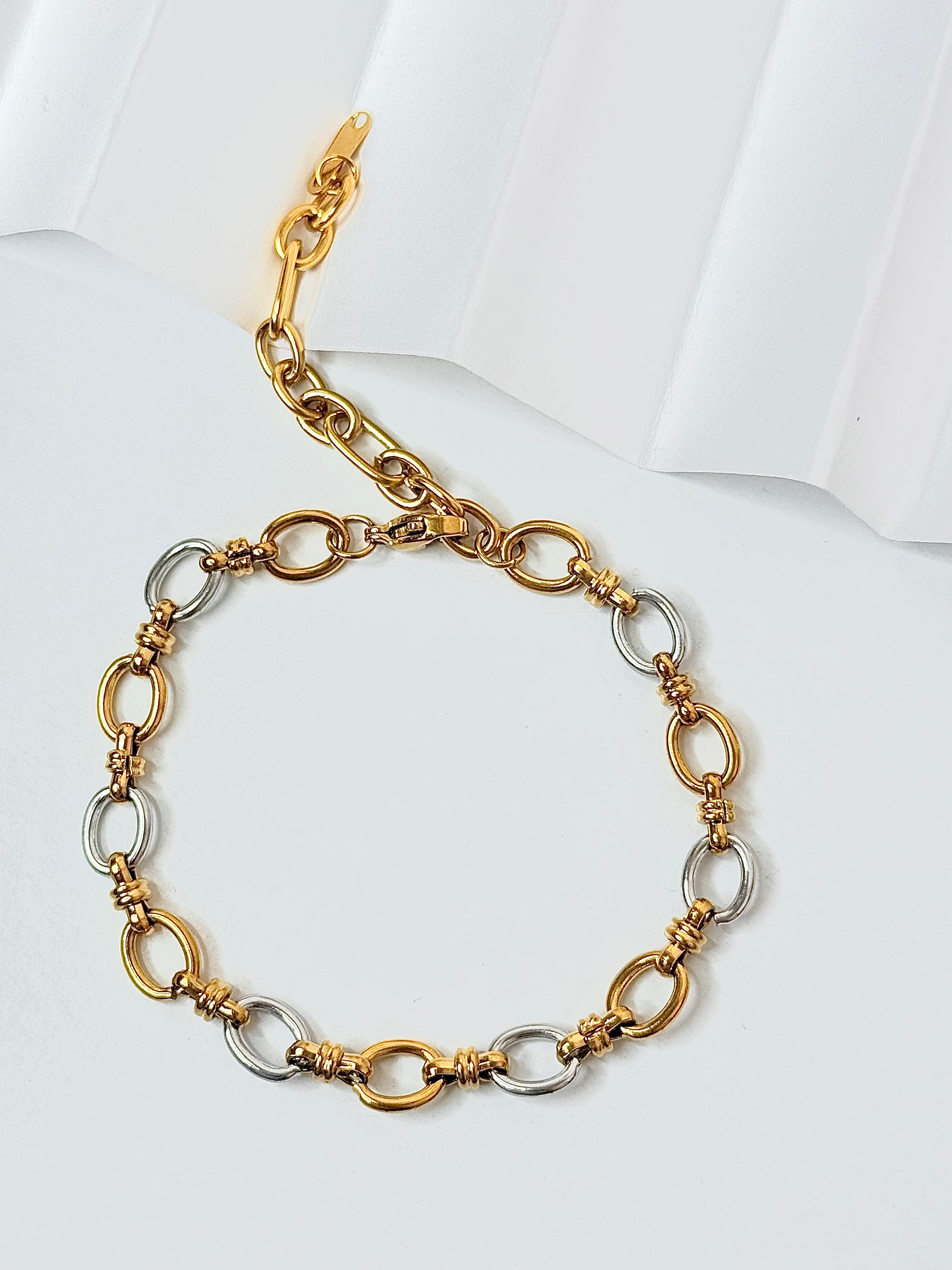 Unisex 2 tonos Bracelet