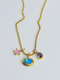3 charm Necklace (c)