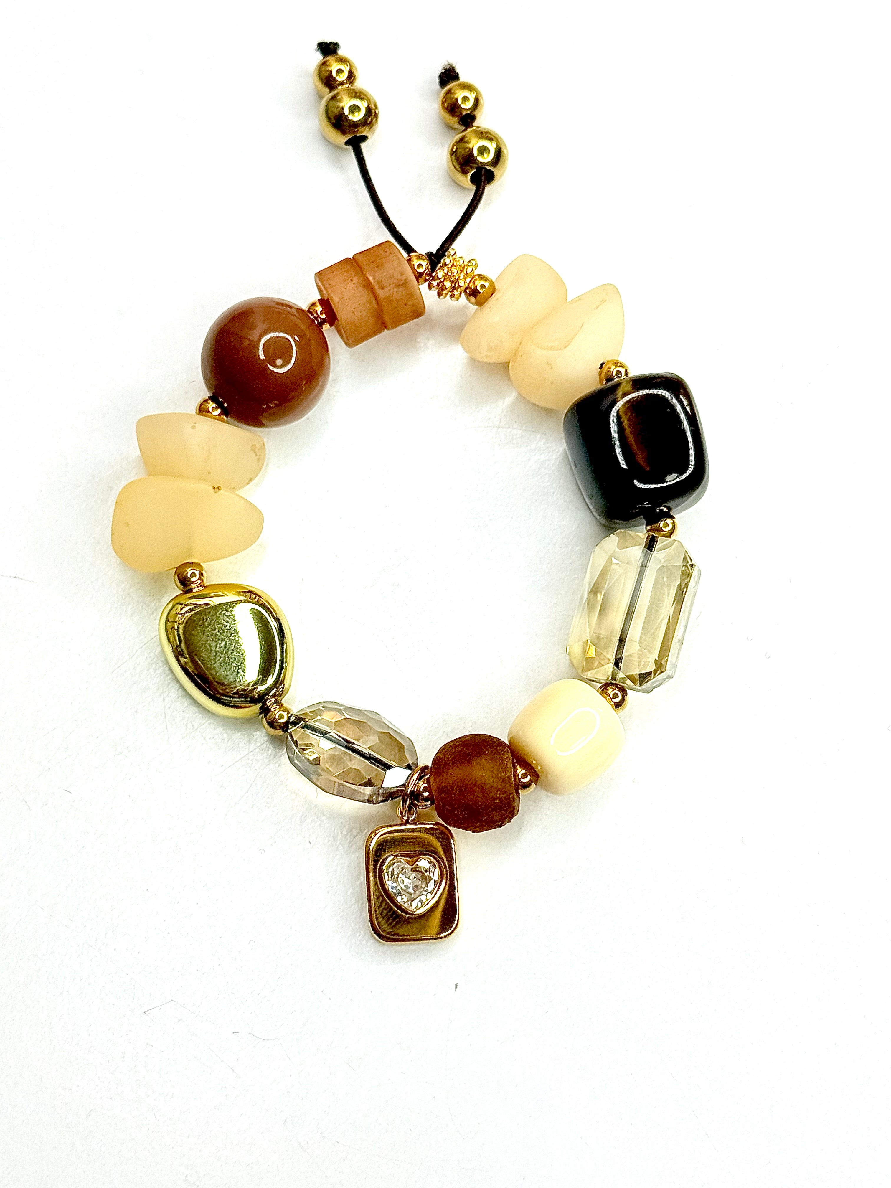Hila Fall Heart Bracelet