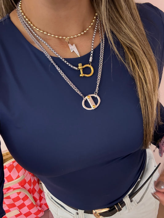 Shop the Look: Marcela-Rayo Necklace+ Kathia Necklace