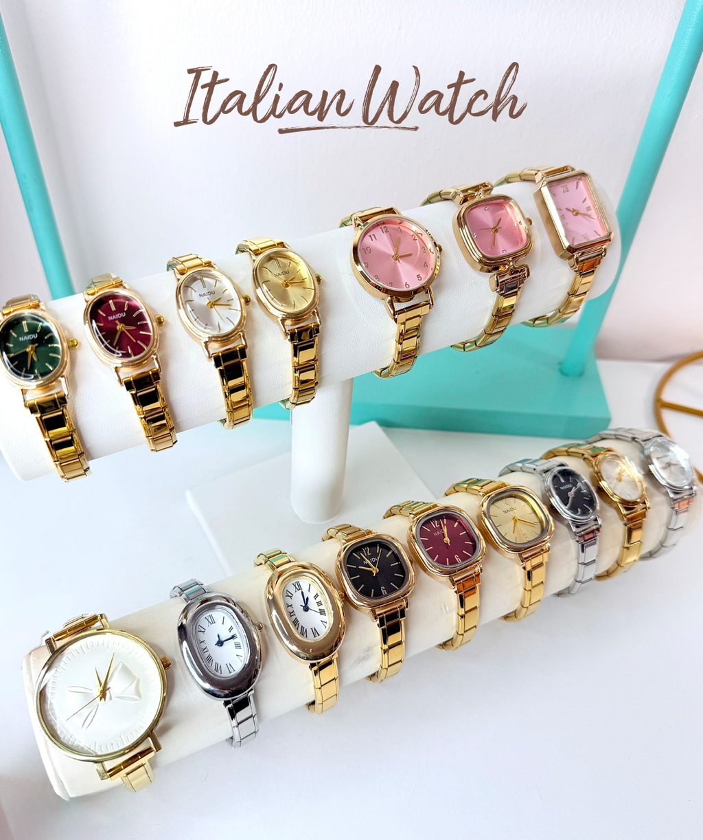 BOGO‼️ Italian Watch Bracelet + Free Ring (se aplica automáticamente)